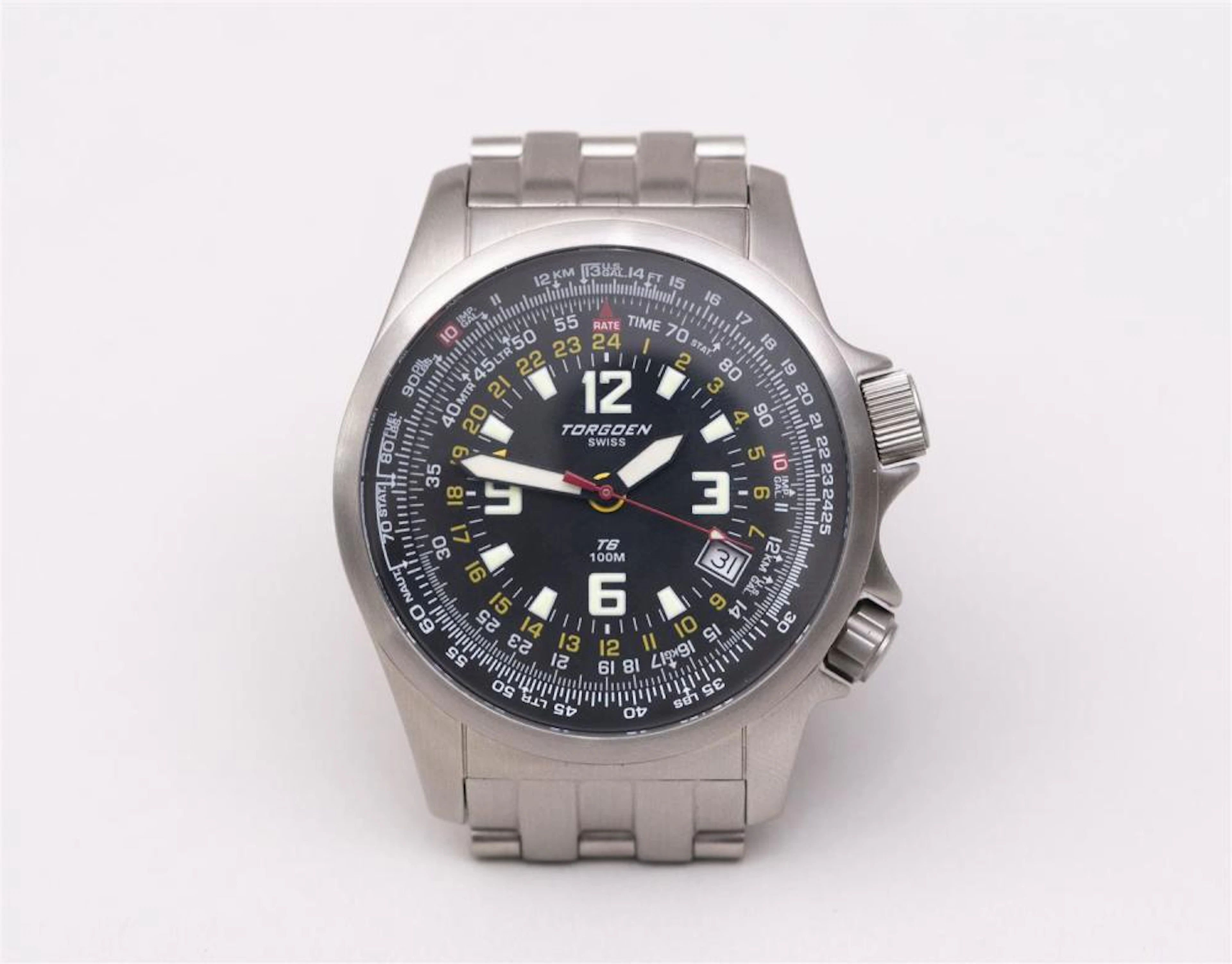 Torgoen T6 Professional Pilot Watch