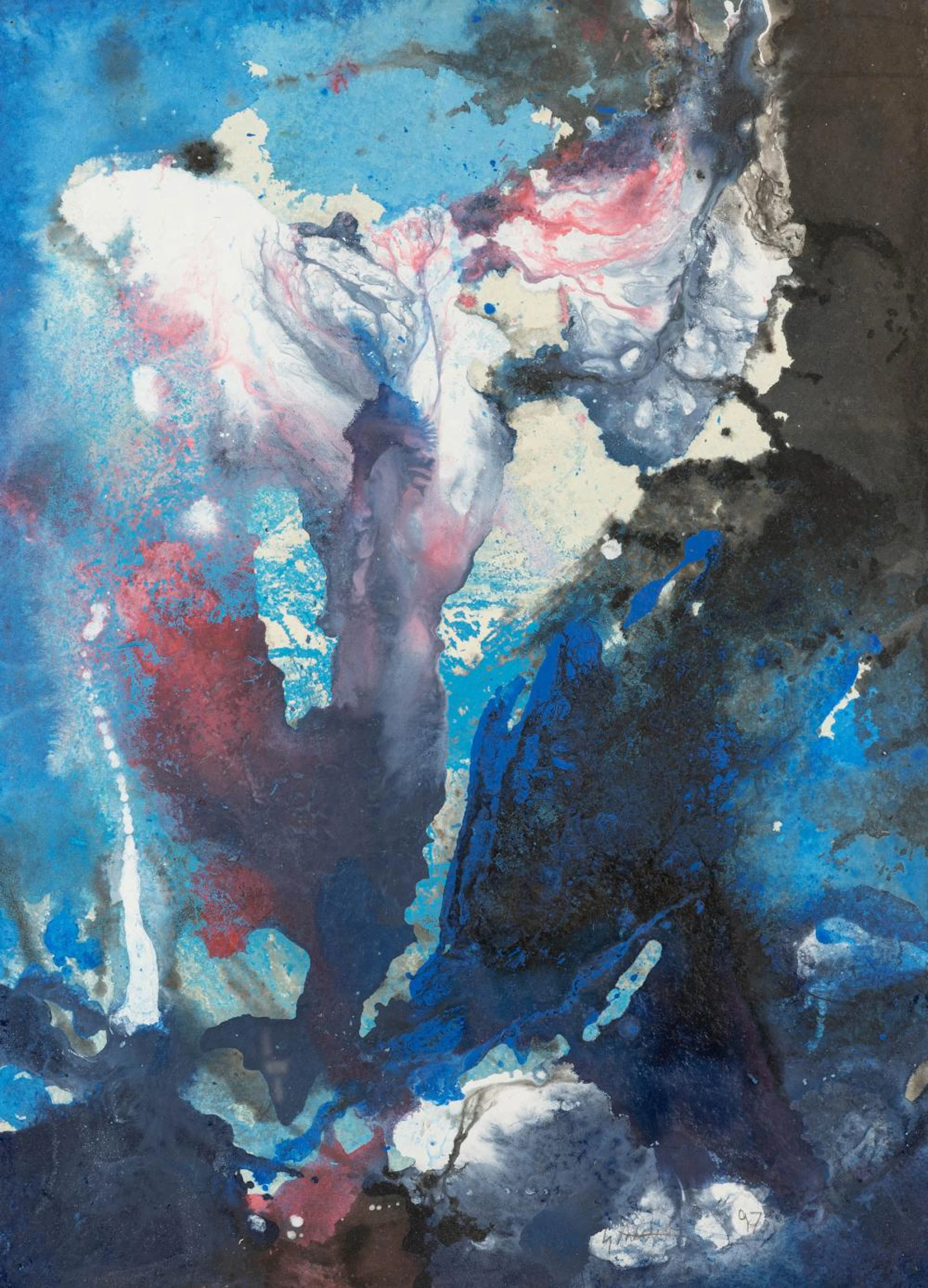 Ohne Titel, Fred Thieler (1916 Königsberg -1999 Berlin) (F) Ohne Tit