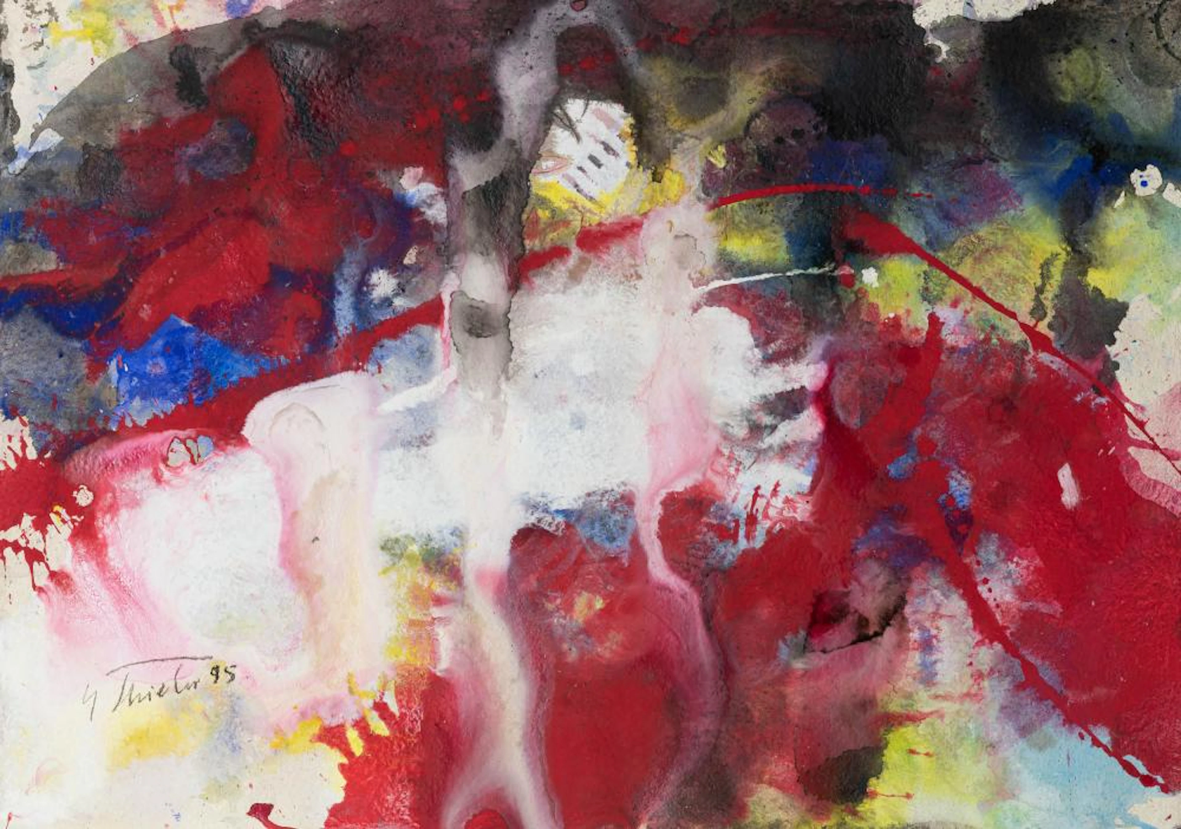 Ohne Titel, Fred Thieler (1916 Königsberg - 1999 Berlin) (F) Ohne Ti