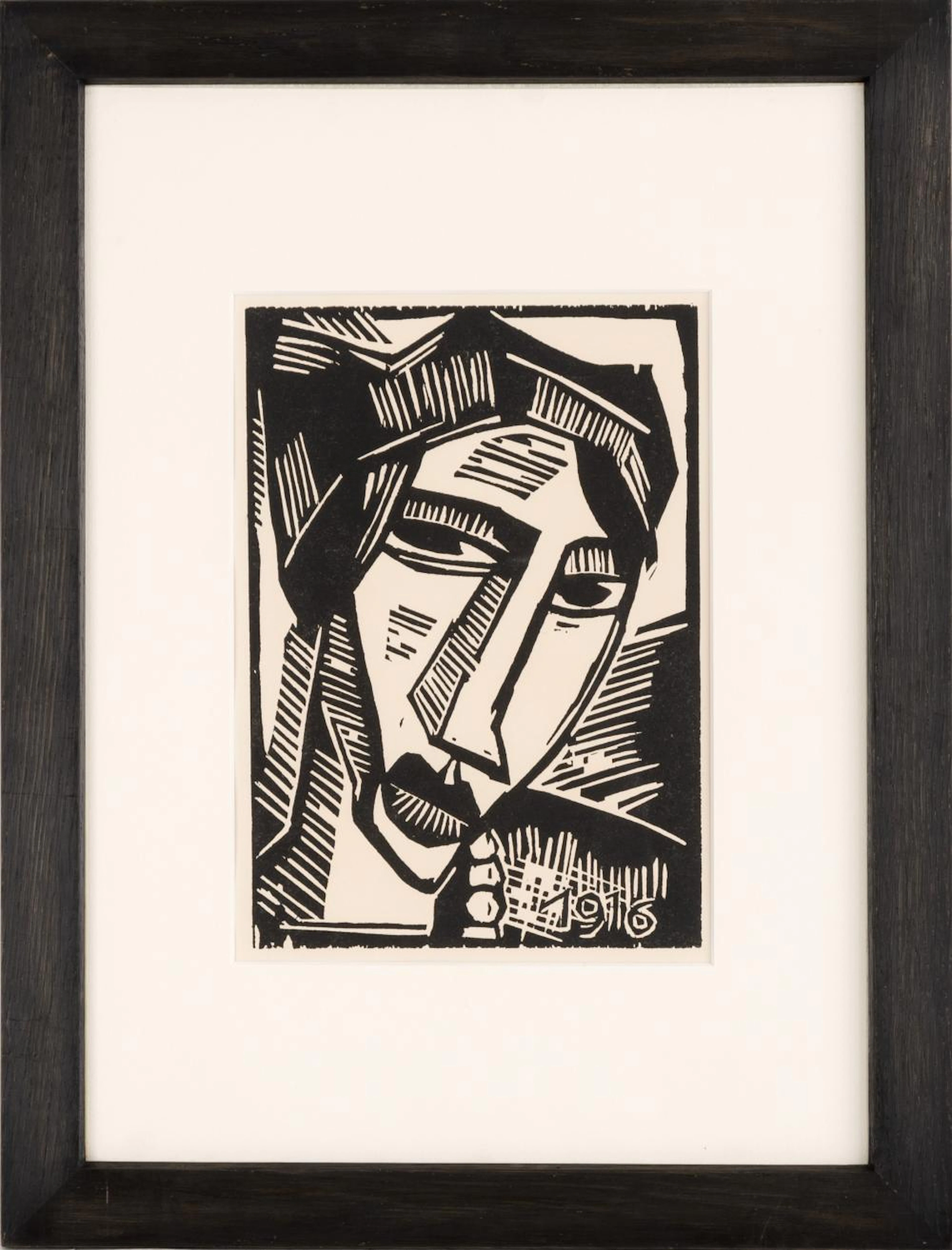 Damenporträt Karl Schmidt-Rottluff (1884 Rottluff - 1976 Berlin) (F) D