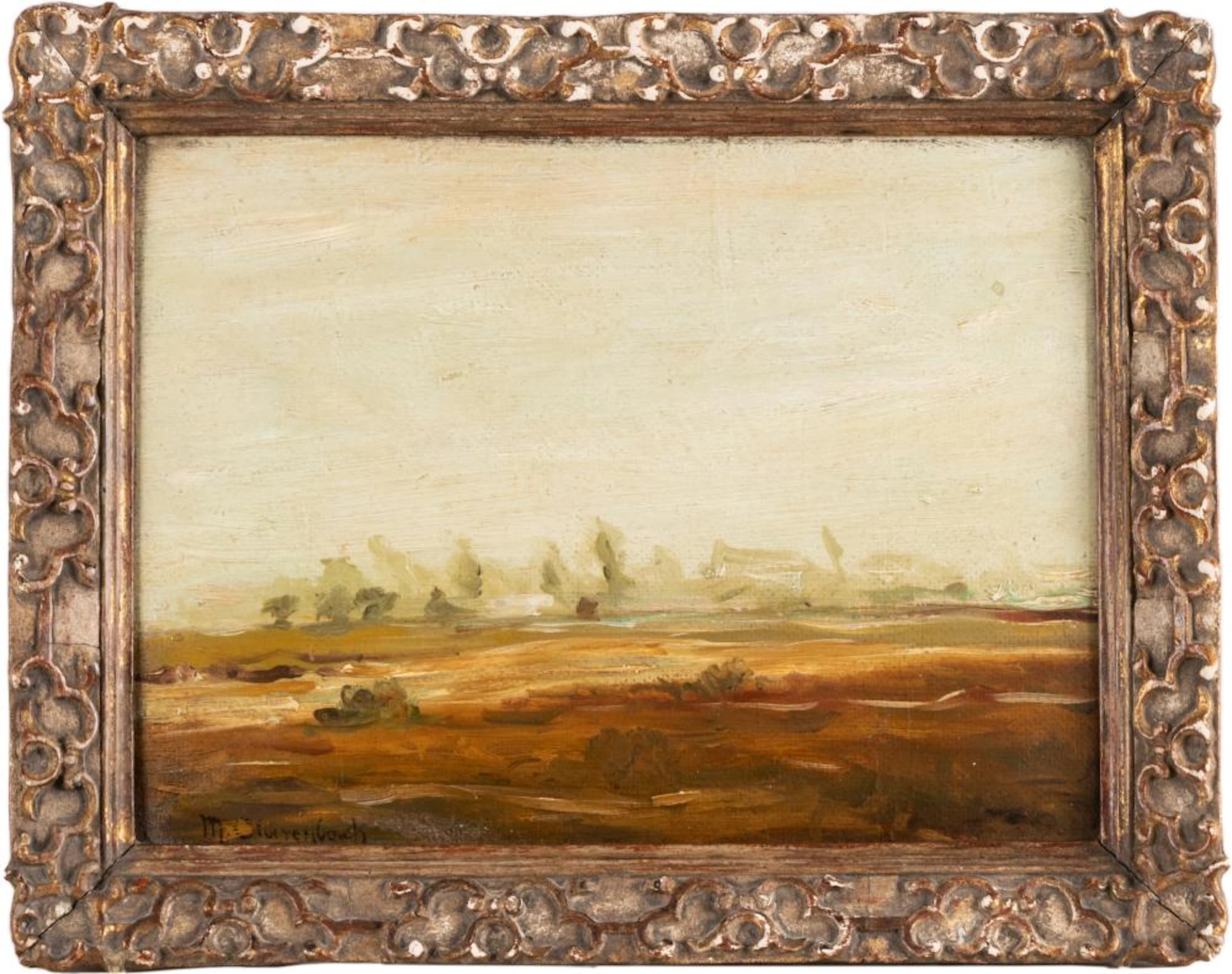 Studie einer Landschaft Max Clarenbach (1880 Neuss - 1952 Wittlaer) St