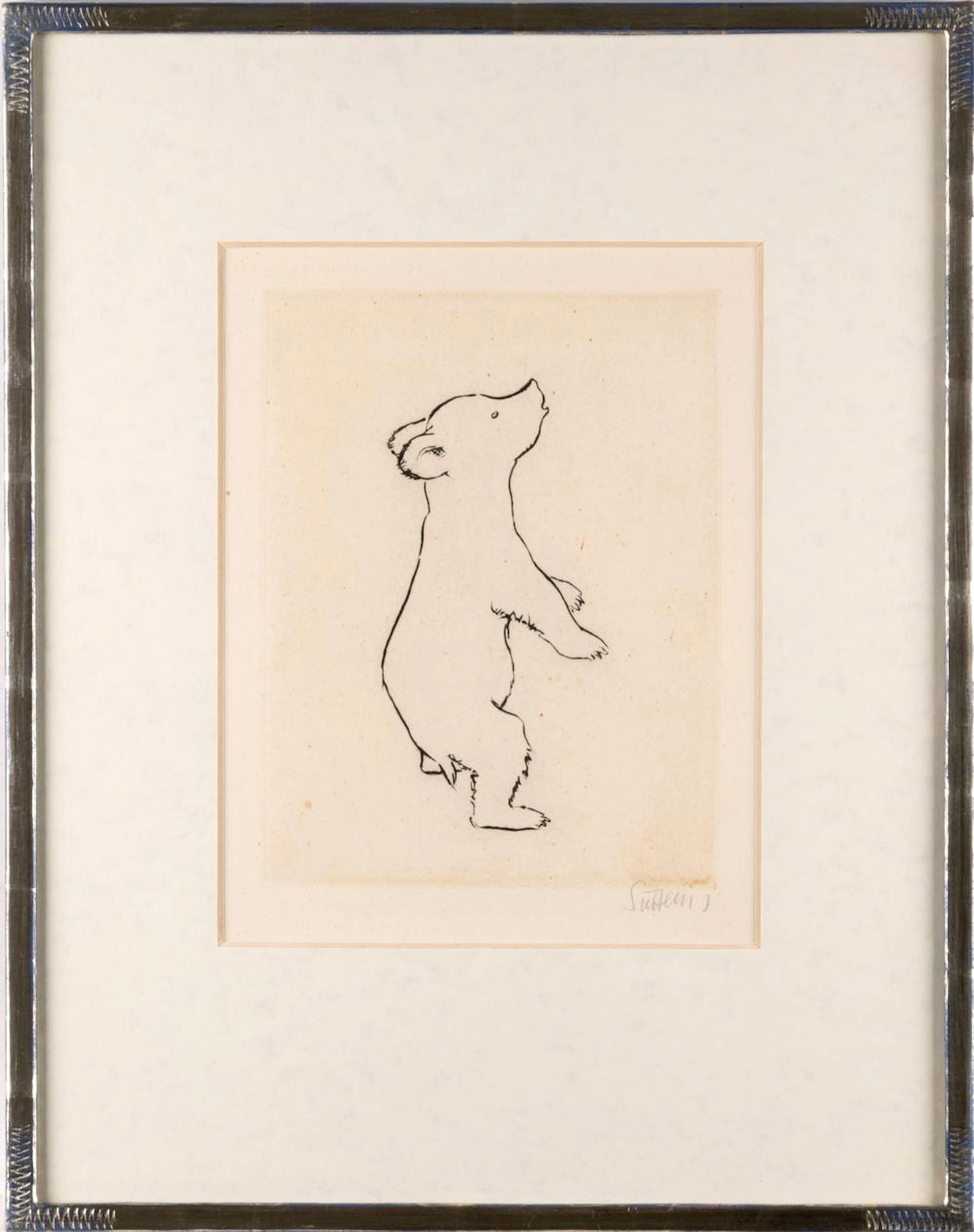 Kleiner Bär Renée Sintenis (1888 Glatz/Schlesien - 1965 Berlin) (F) Kl