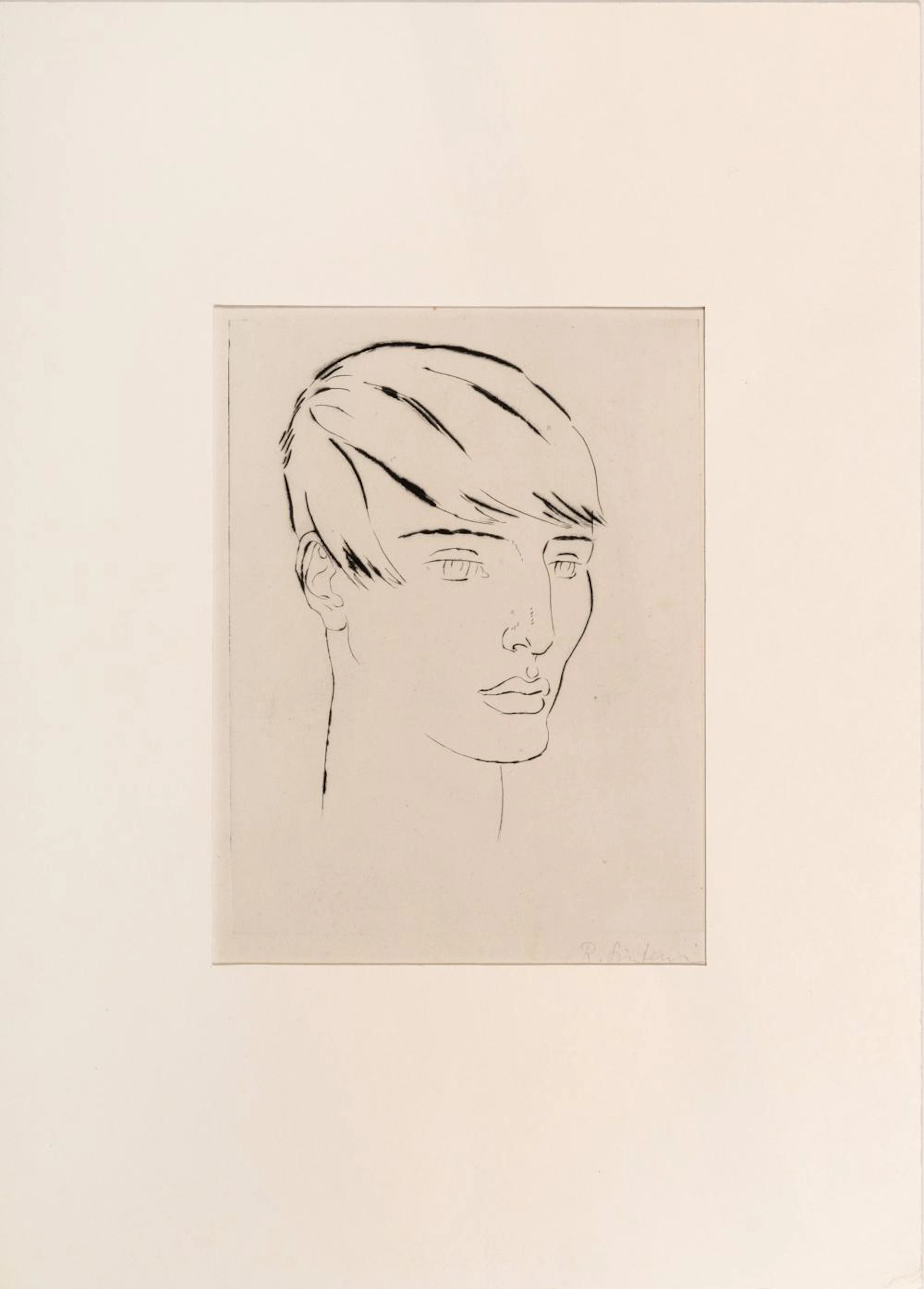 Selbstbildnis Renée Sintenis (1888 Glatz/Schlesien - 1965 Berlin) (F)