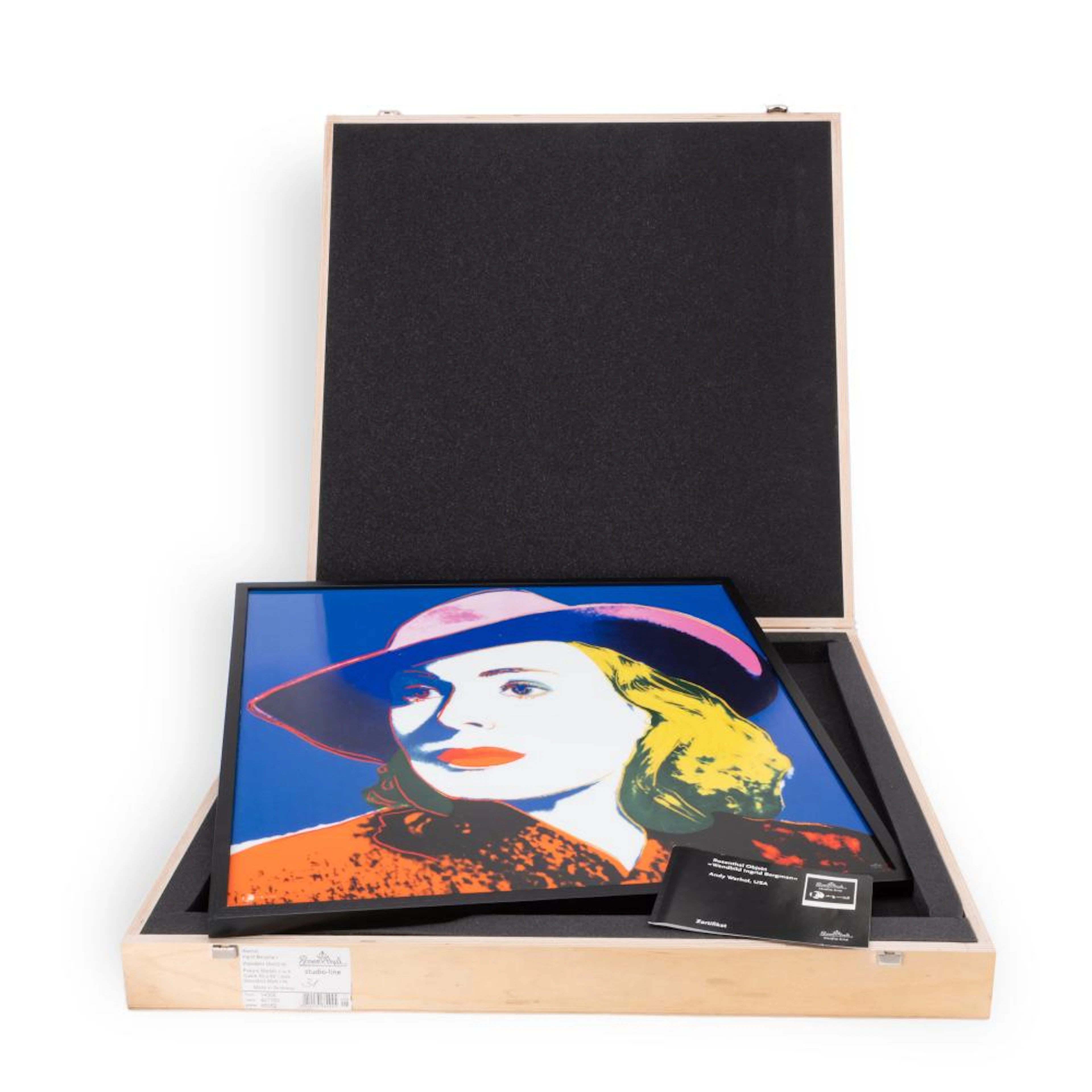 Wandbild Ingrid Bergmann' Andy Warhol (1928 Pittsburgh - 1987 New York) (F)