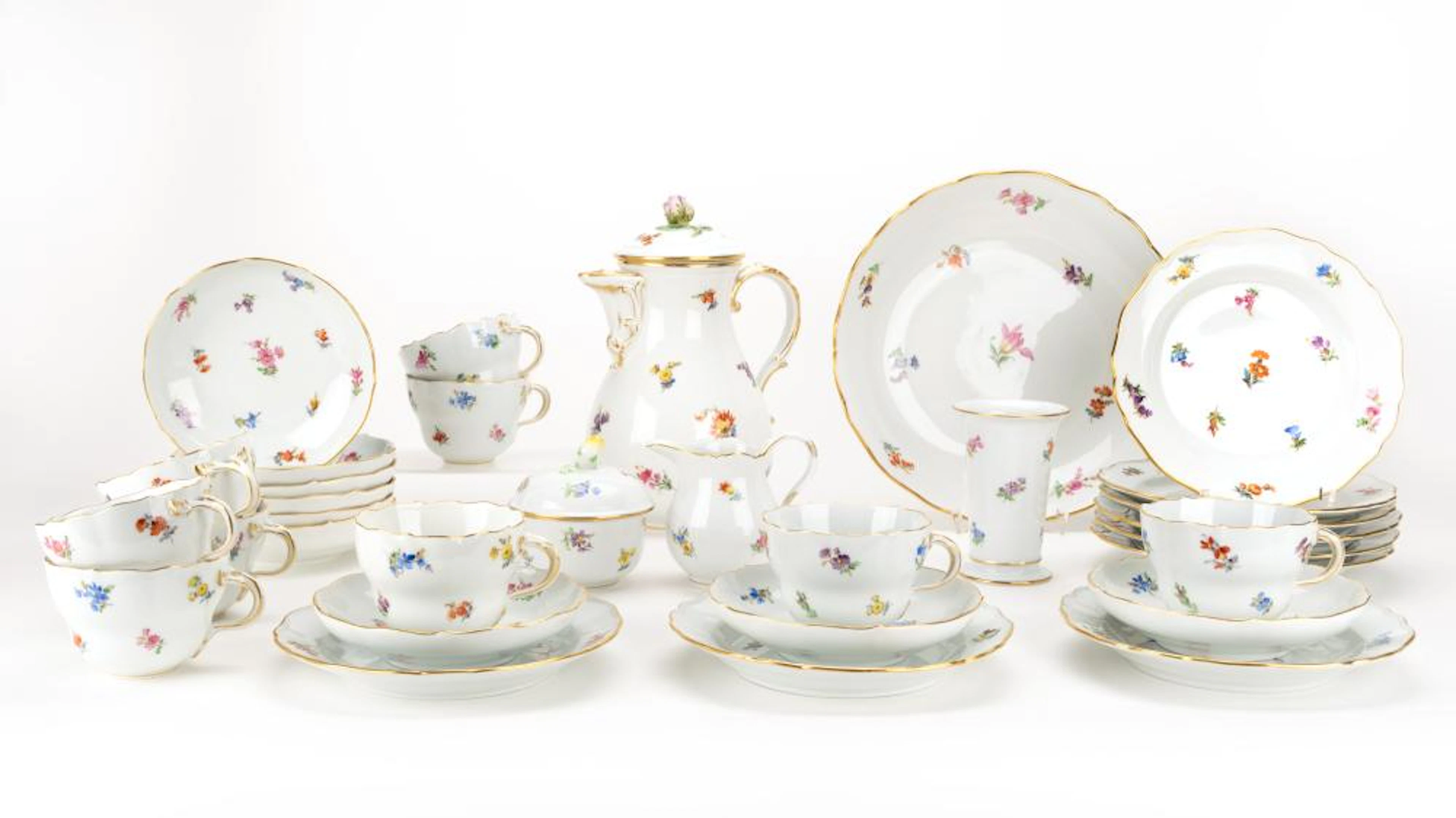 Meissen Kaffeeservice 'Streublümchen'