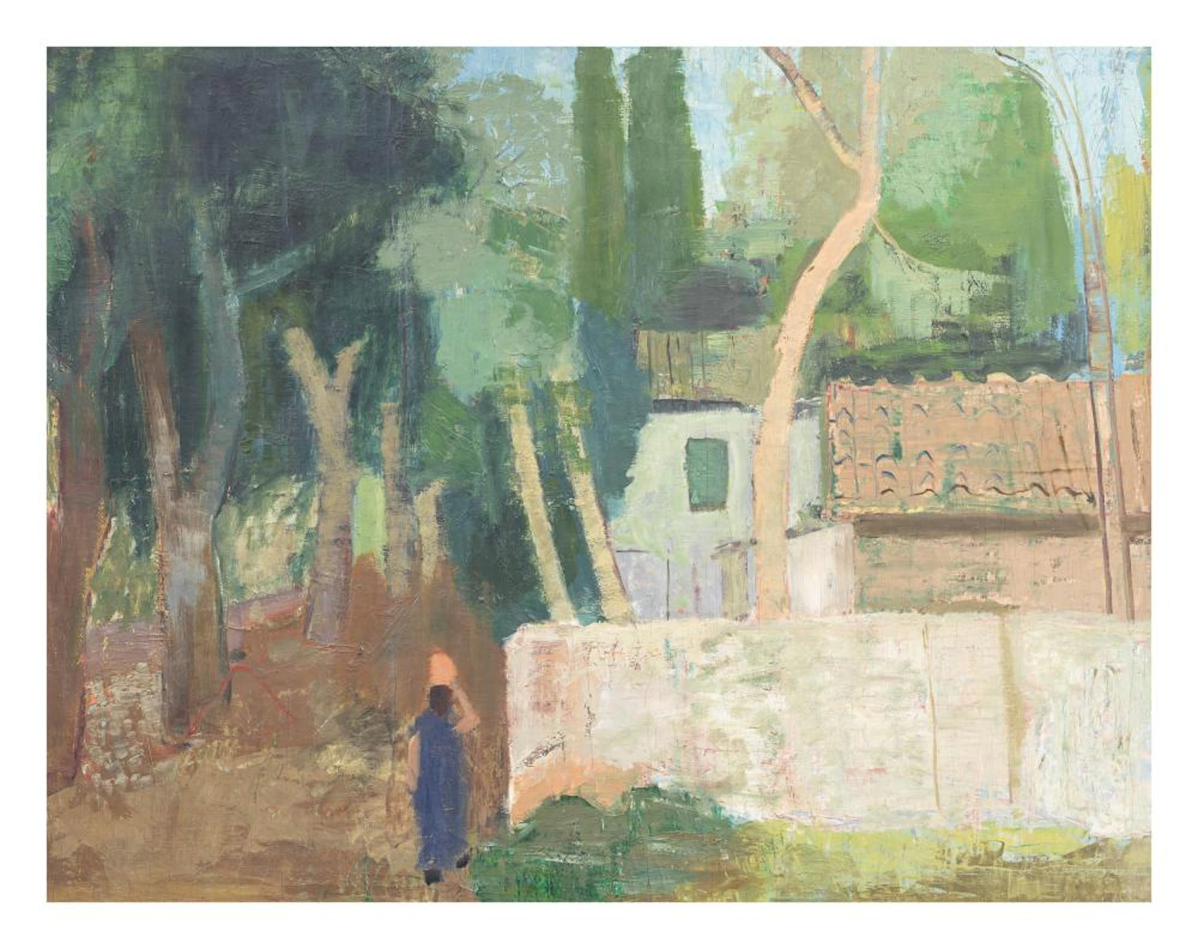 'Römische Landschaft', Werner Laves (1903 Berlin - 1972 ibid) 'Romische Land
