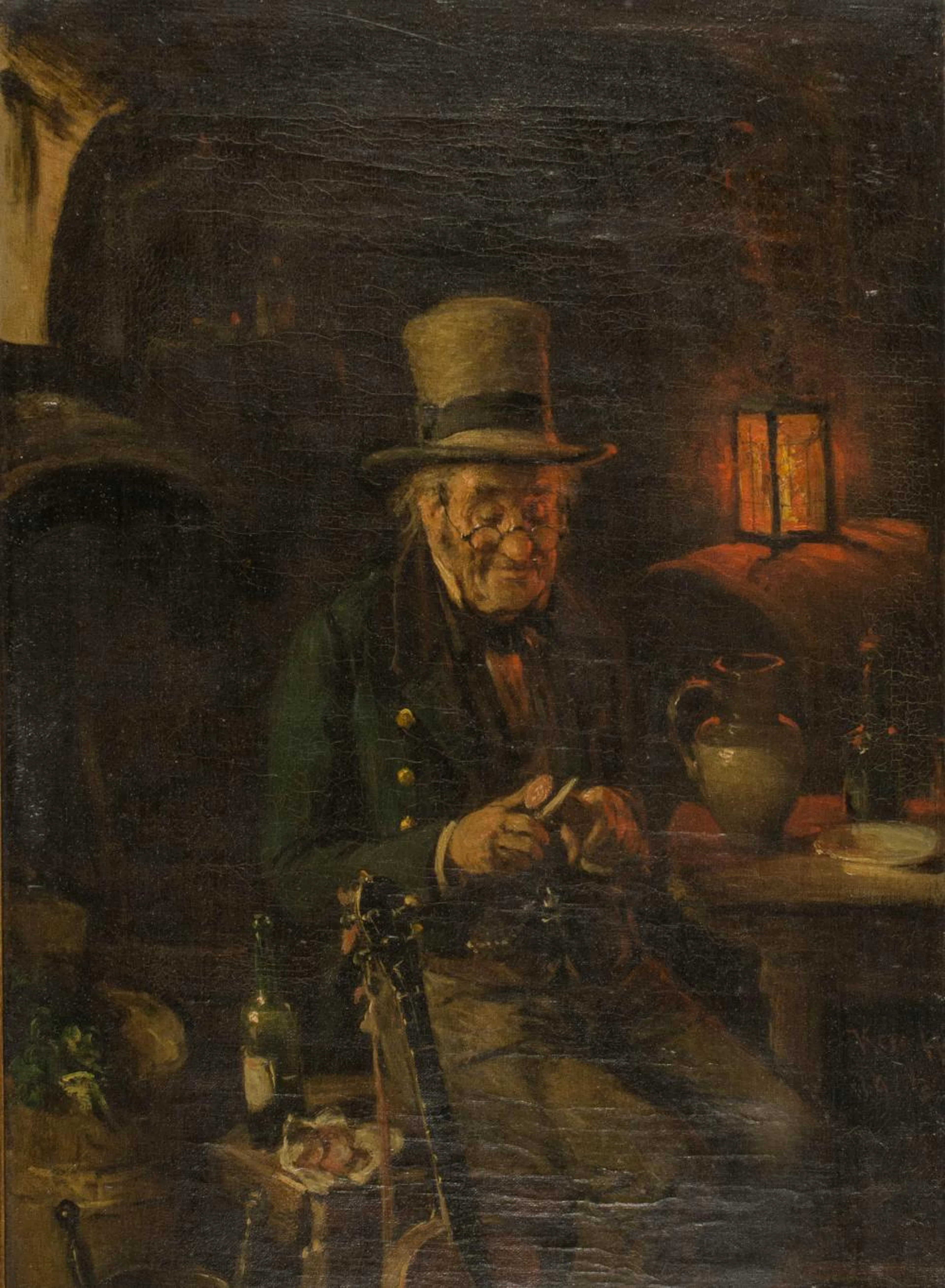 Kleine Mahlzeit, Hermann Armin Kern (1839 Liptóujvár - 1912 Maria Enzersdo