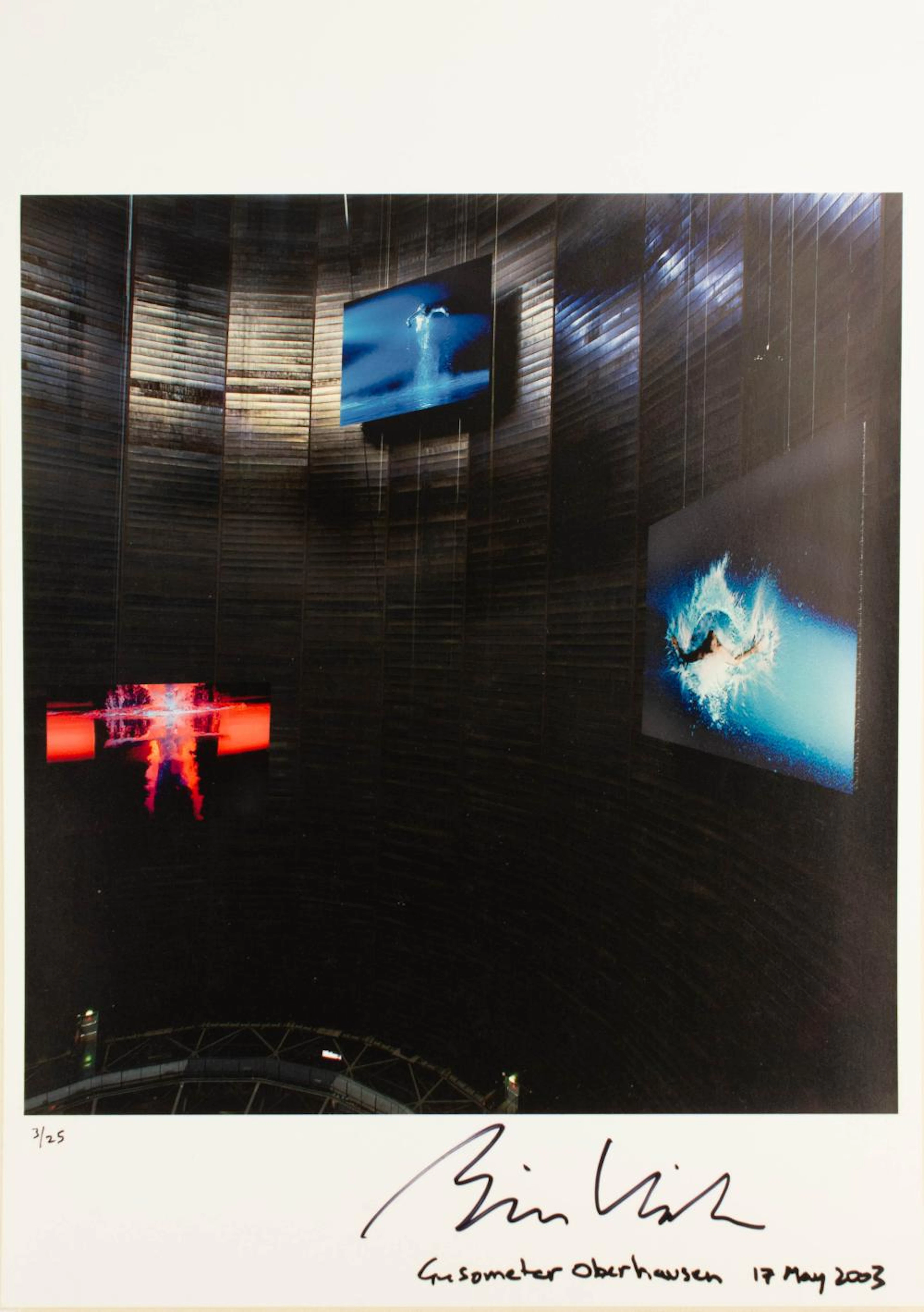 'Gasometer Oberhausen', Bill Viola (1951 New York) 'Gasometer Oberhausen',