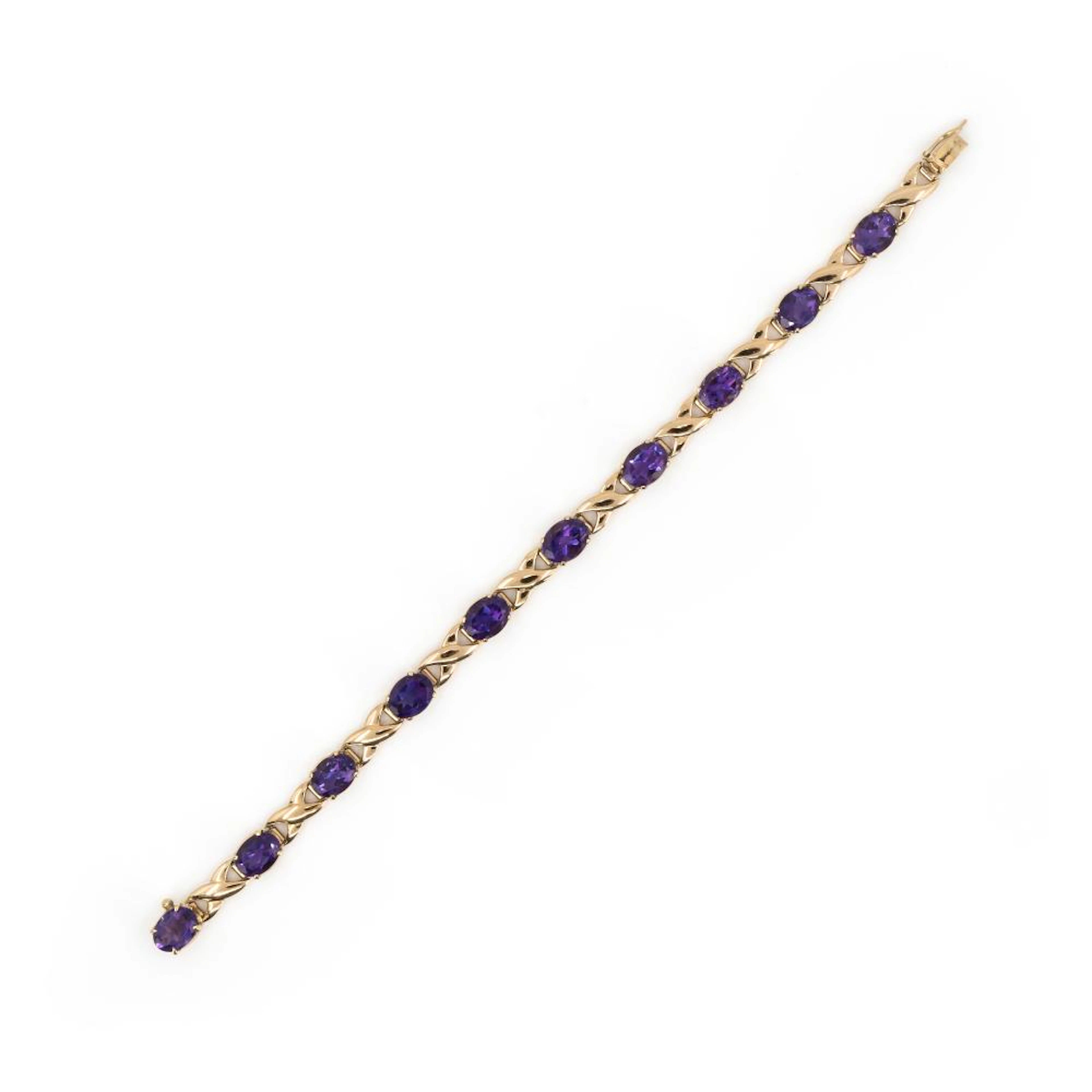 Armband mit Amethystbesatz