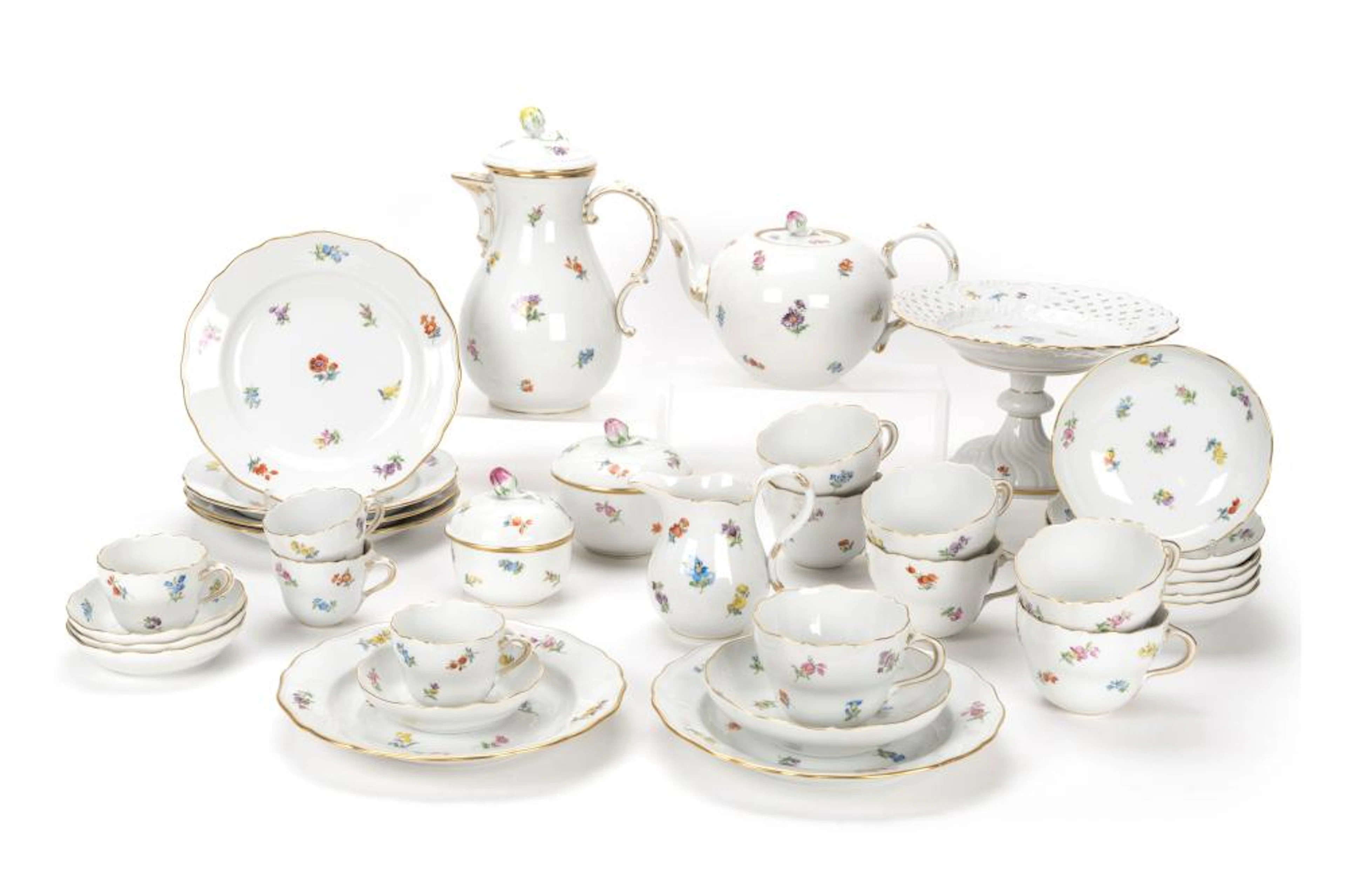 Meissen Kaffeeservice 'Streublümchen'