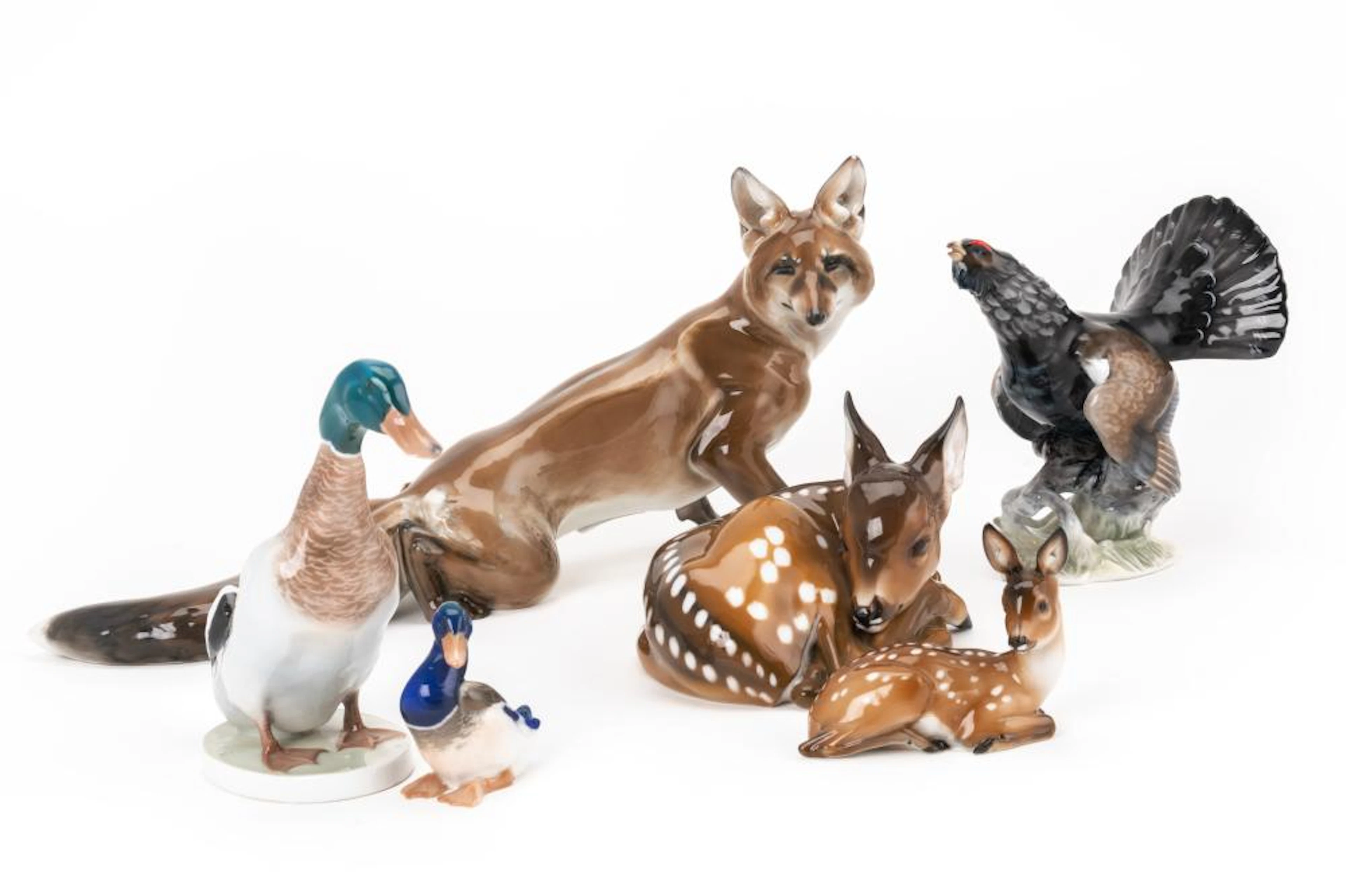 Konvolut Rosenthal Tierfigure