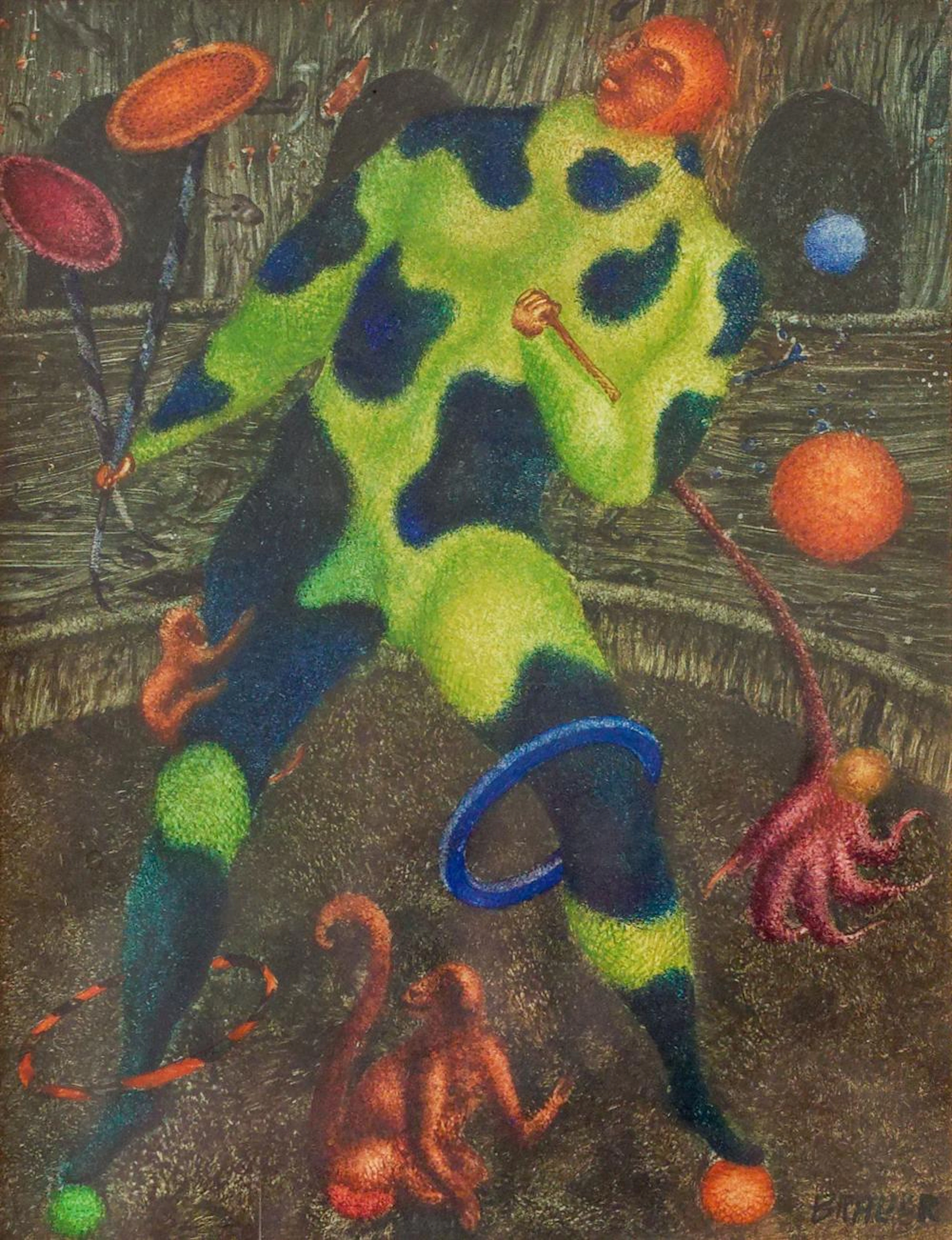 Erich Brauer (1929 Vienna - 2021 ebenda) - 'Equilibriste'