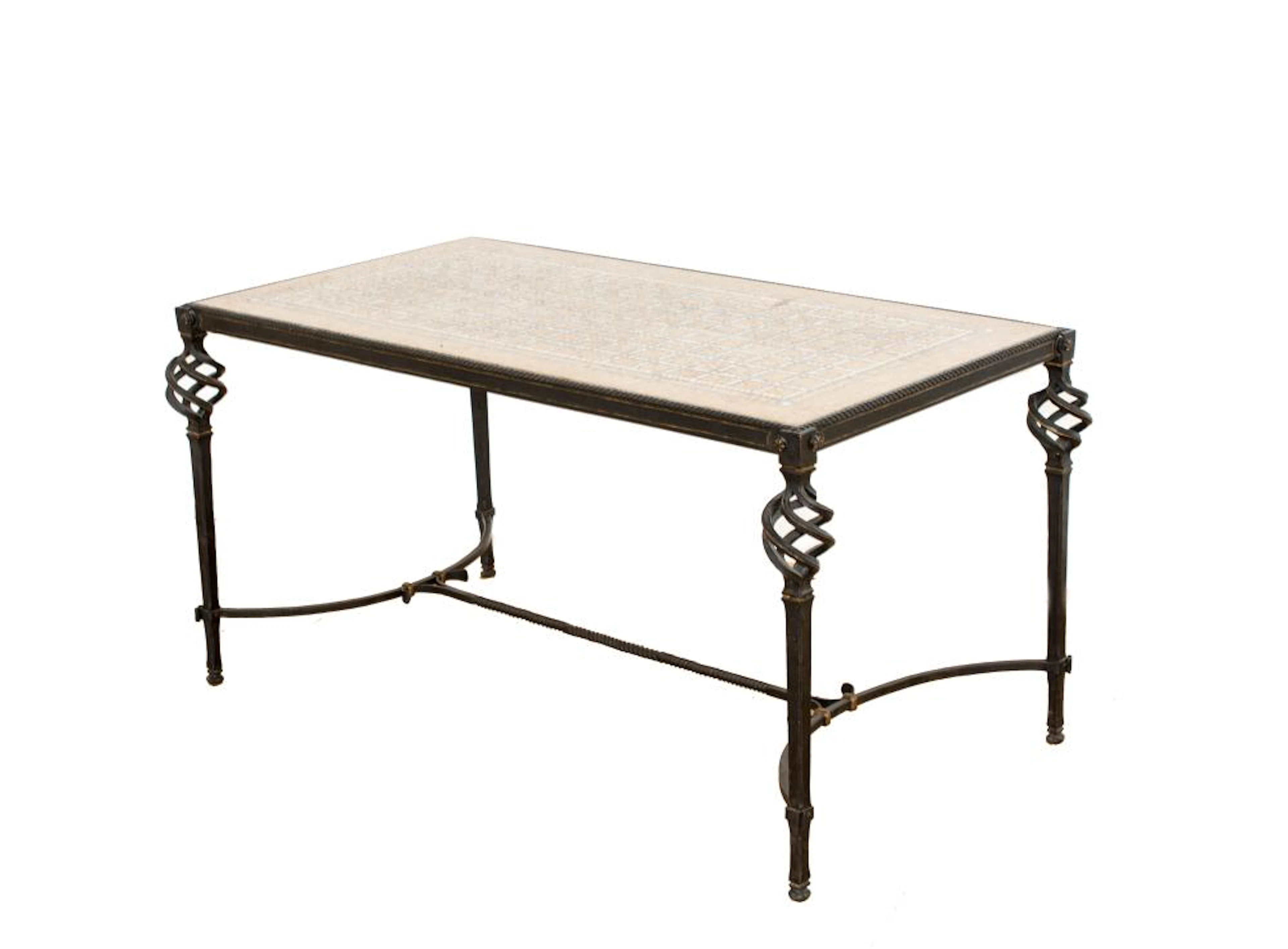 Mosaic table
