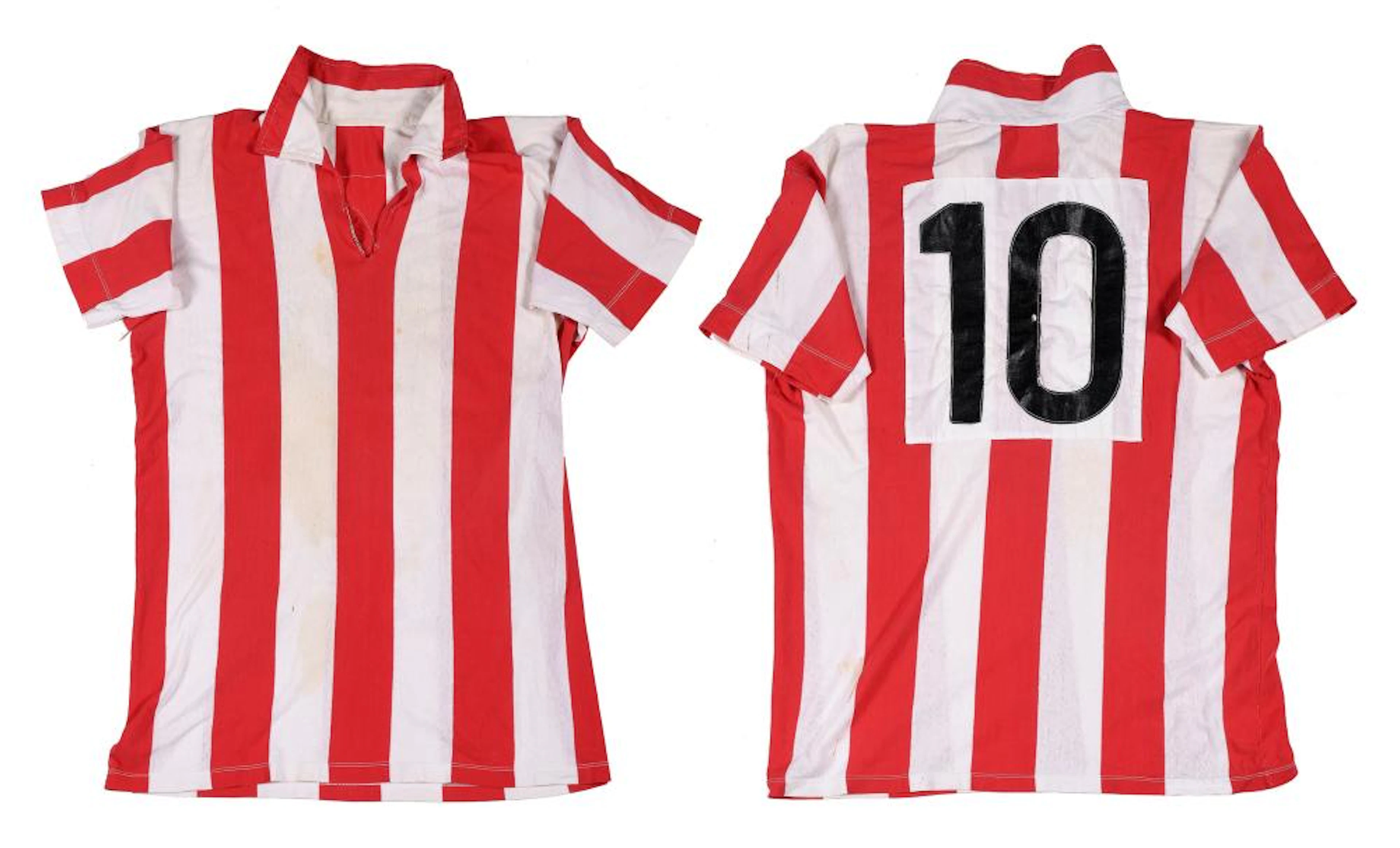 Camiseta del jugador de fútbol Fidel Uriarte en el equipo Athletic Club.
