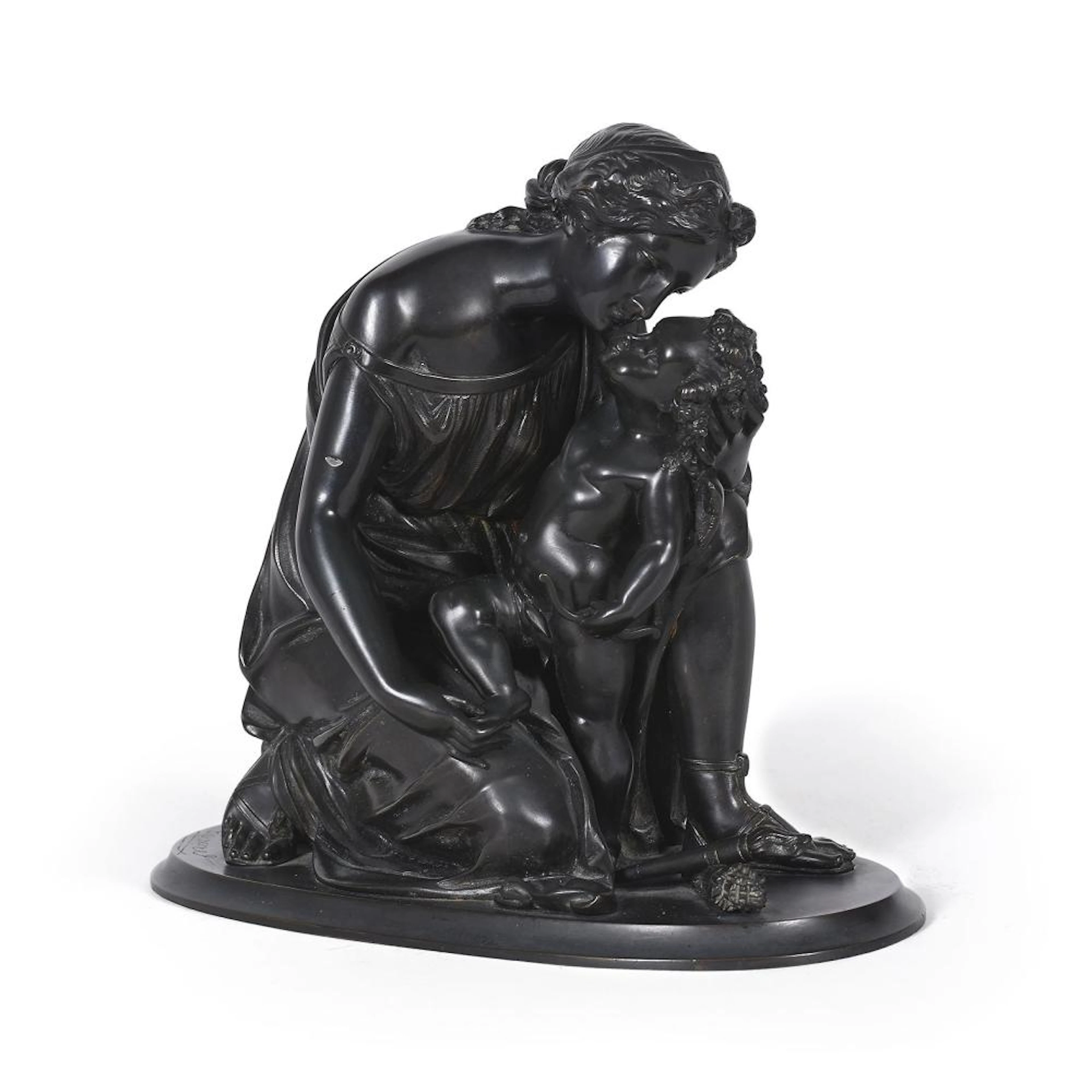 VICTOR ÈVRARD - Galatea con Cupido?