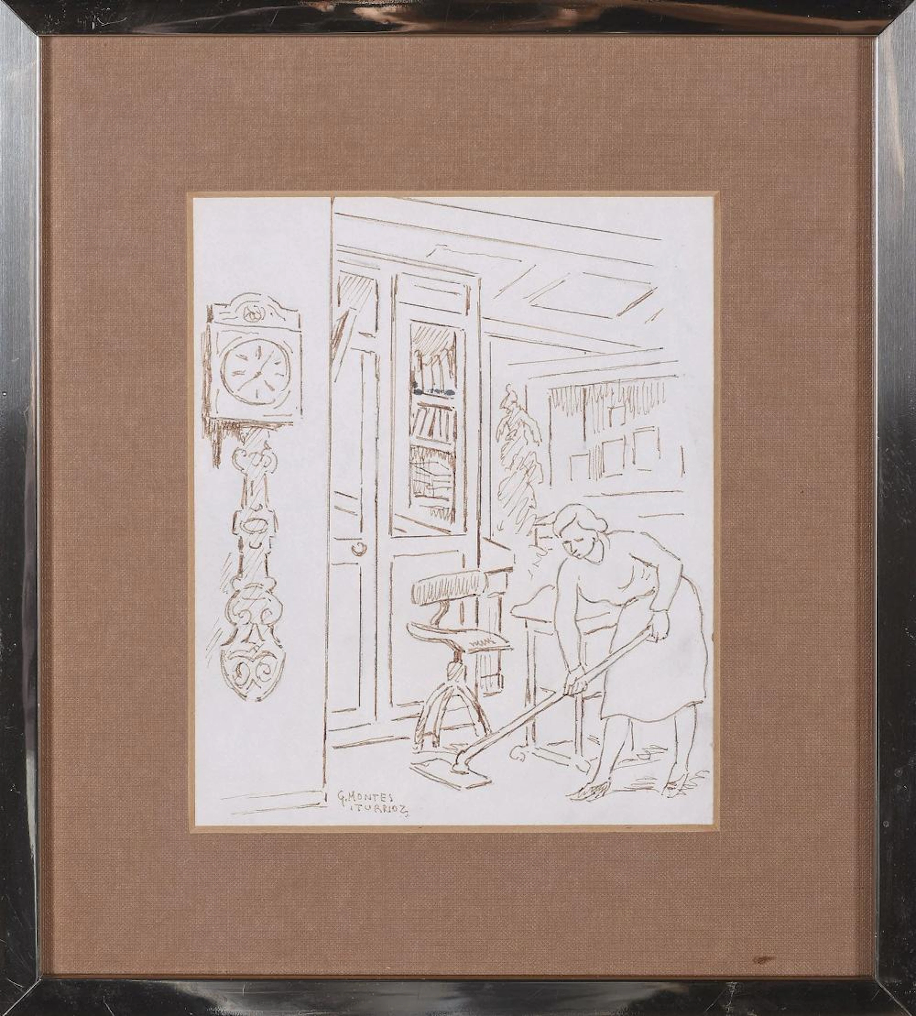 GASPAR MONTES ITURRIOZ - Limpiando la casa?