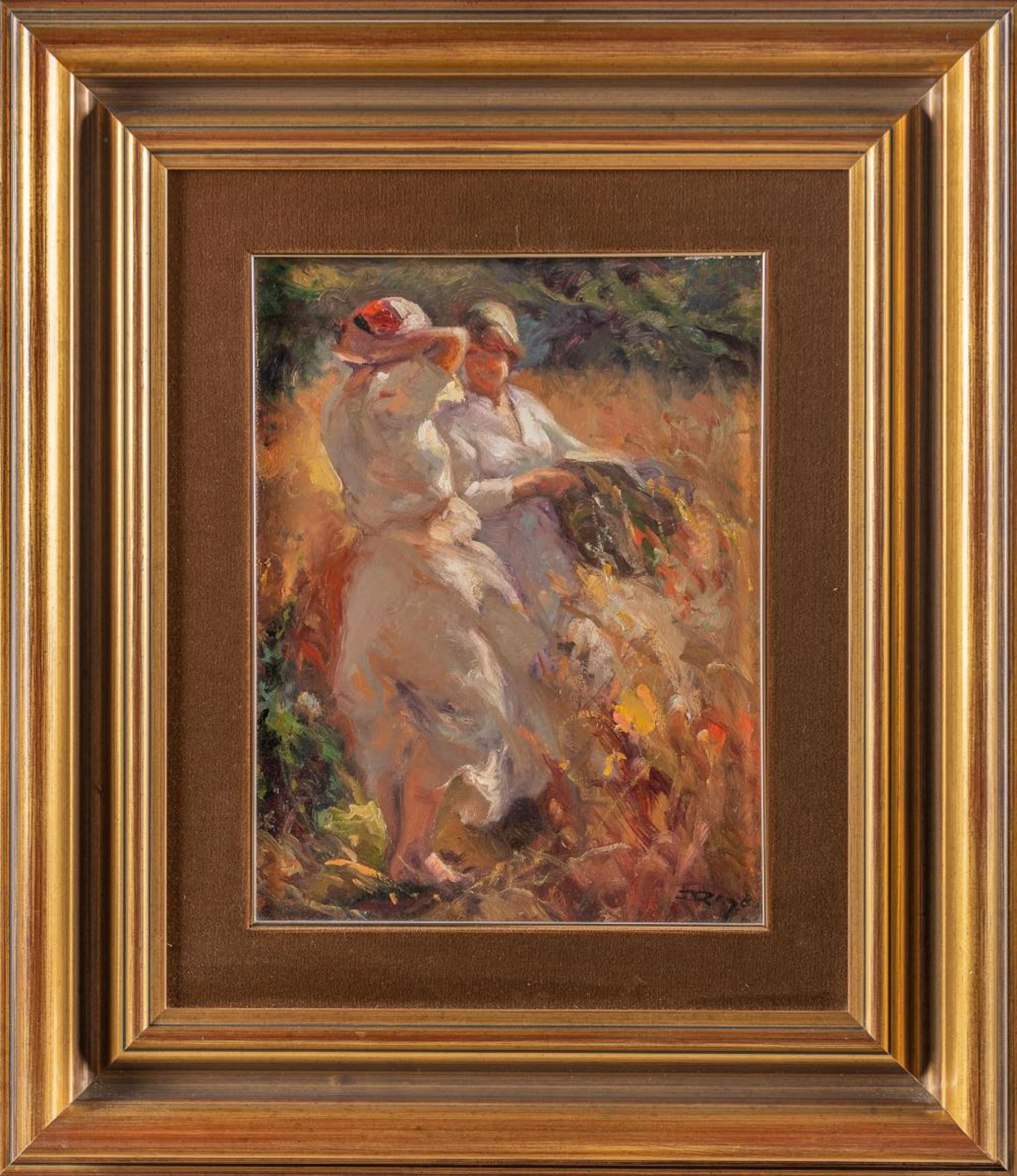 ESCUELA ESPAÑOLA (S. XX) - Mujeres en el campo?