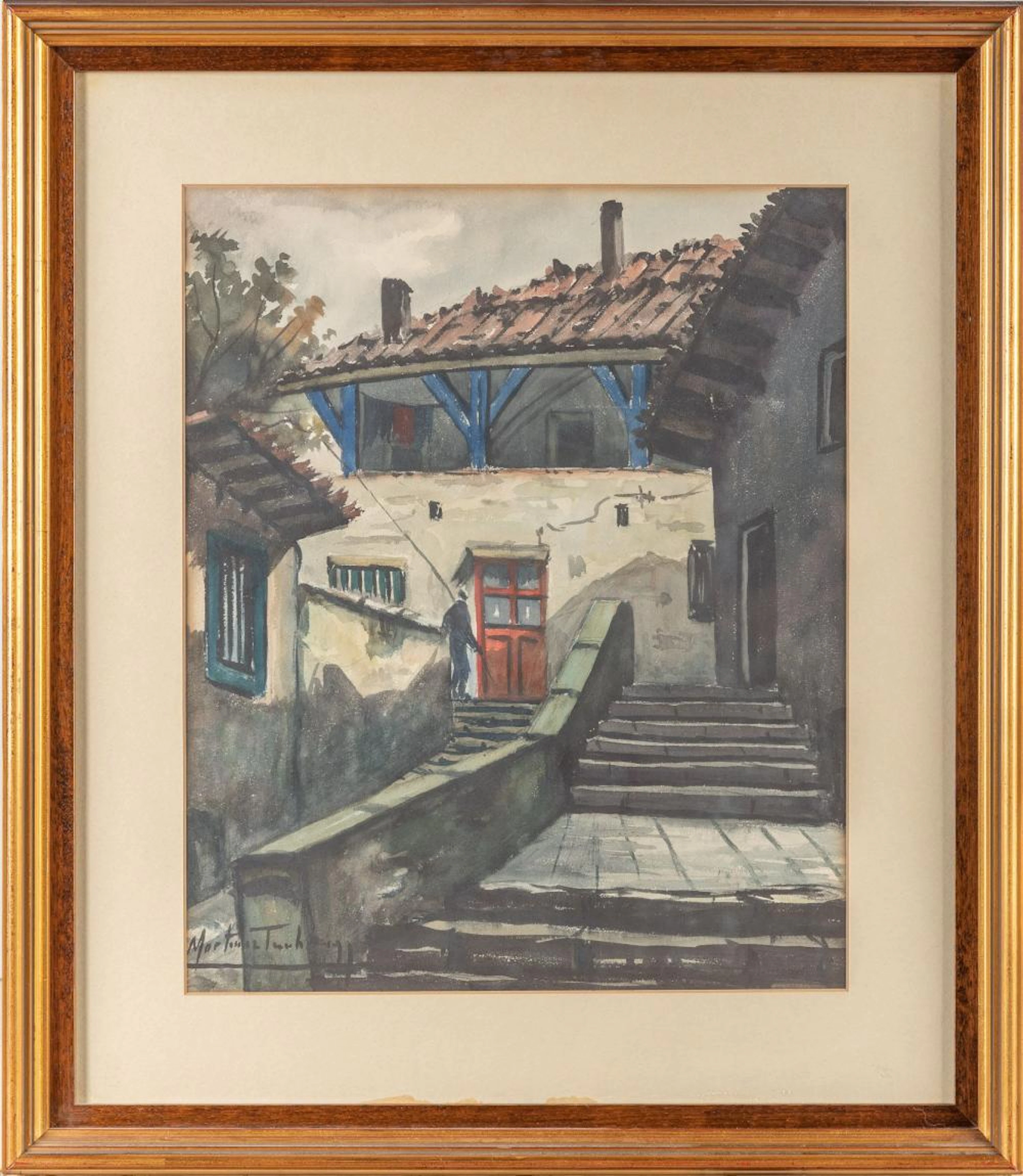 ARTURO MARTÍNEZ TAUBMANN (Bilbao, 1909 ? 1990) Título: Vista del Puer