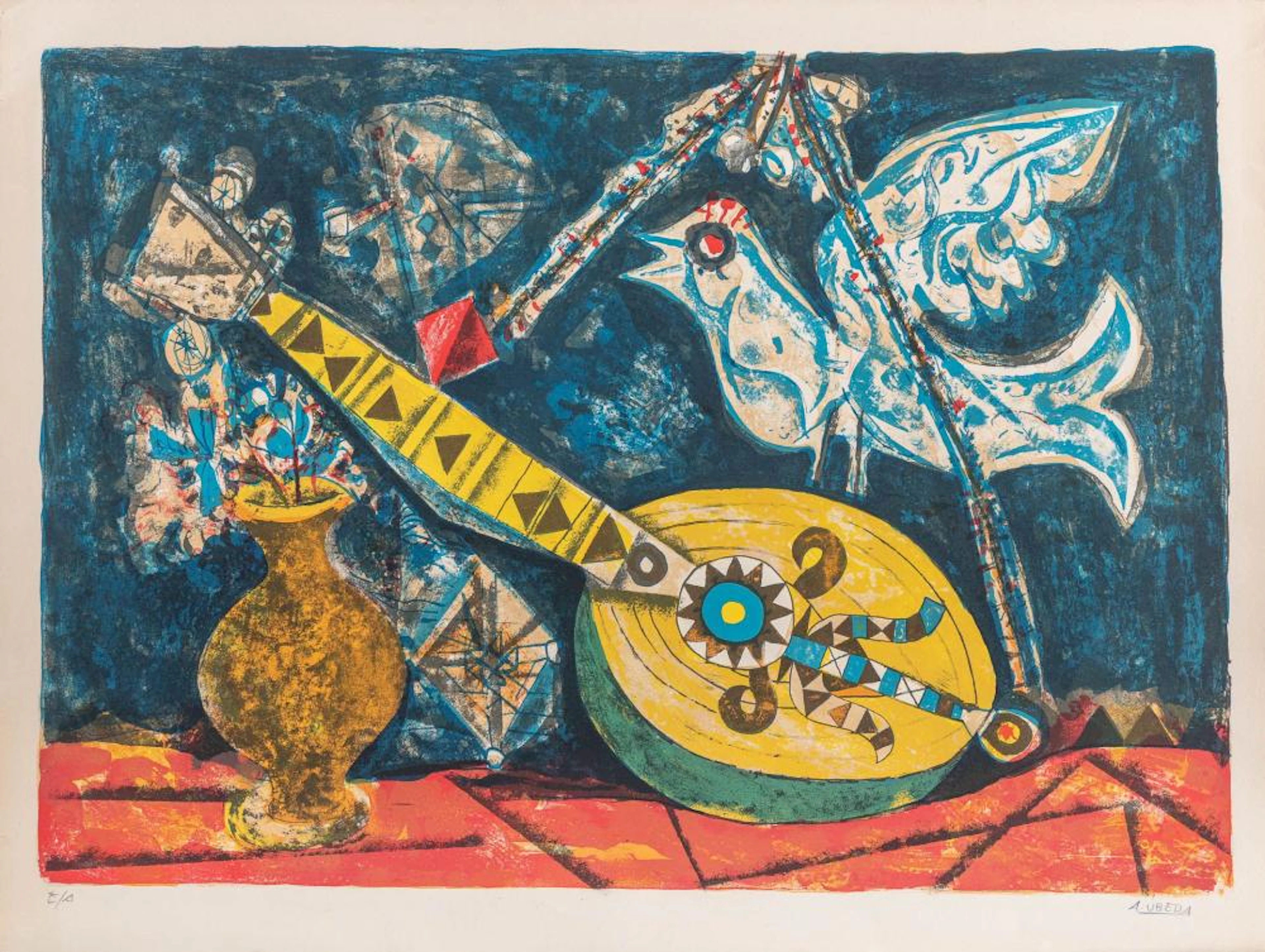 AGUSTÍN ÚBEDA (Herencia, Ciudad Real, 1925 - Madrid, 2007) Título: Si