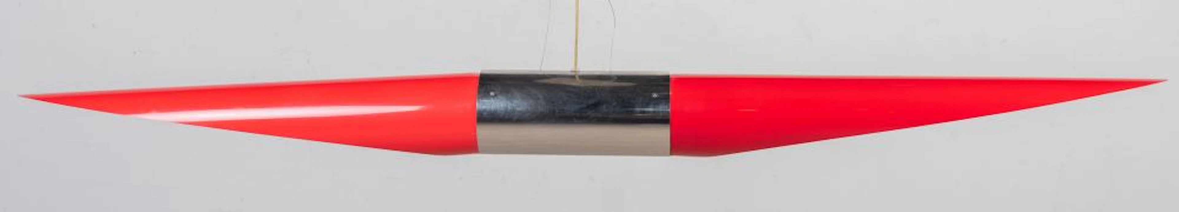 Lámpara de techo compuesta por difusores de plexiglas cortados con láser