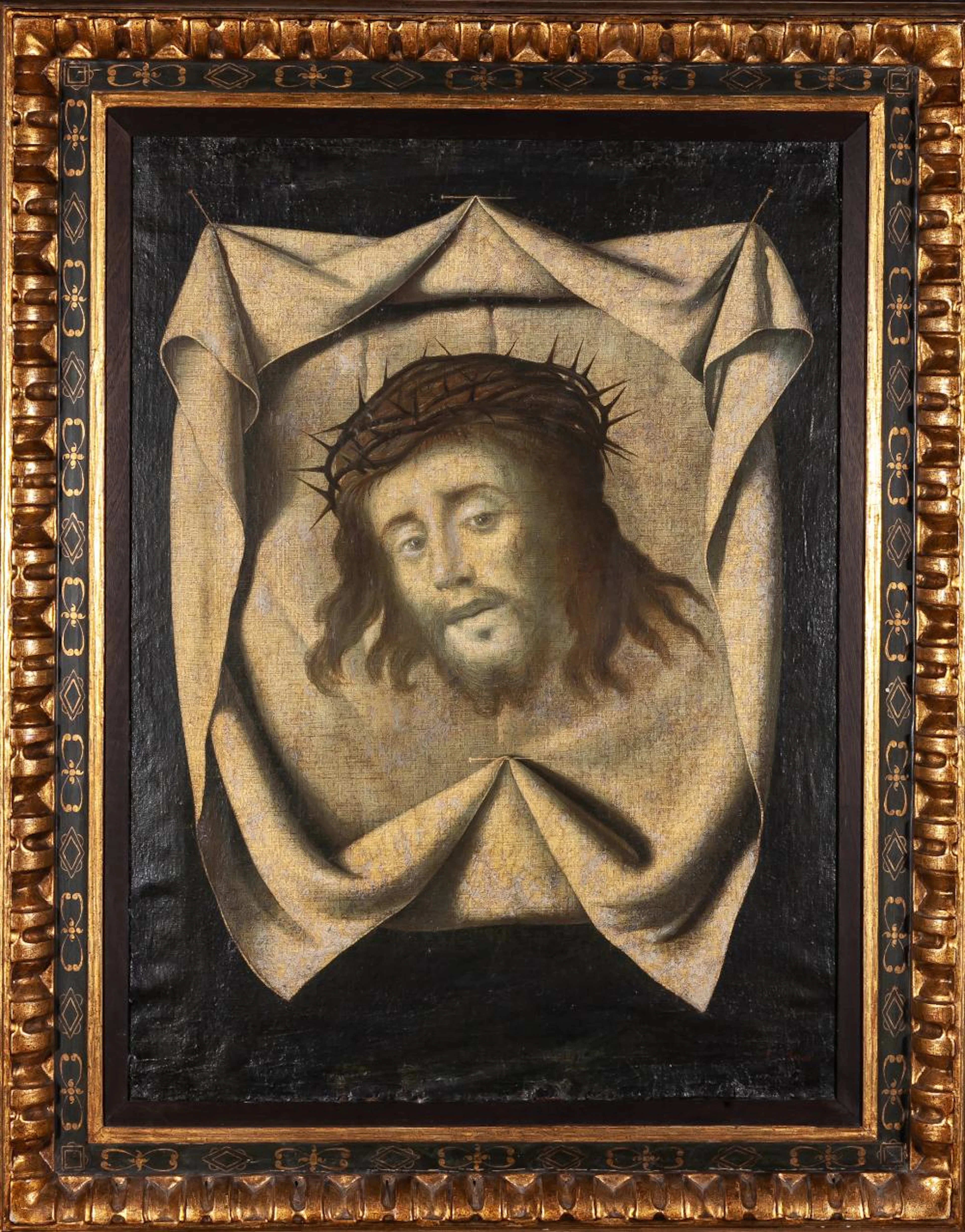 Follower of Francisco de Zurbarán (1598 ? 1664) "The veil of St. Veronica"
