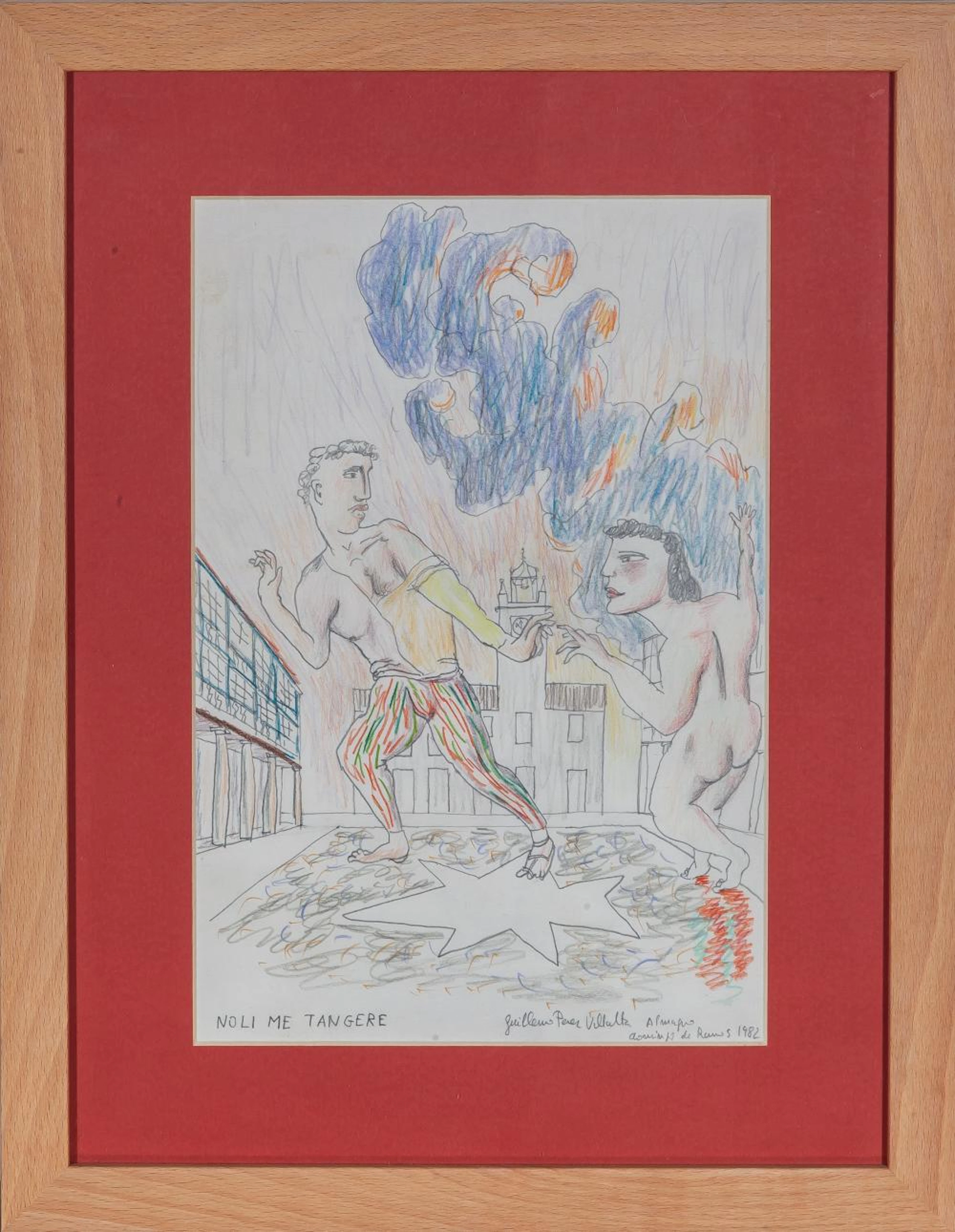 Guillermo Pérez Villalta (Tarifa, 1948) "Noli me tangere"