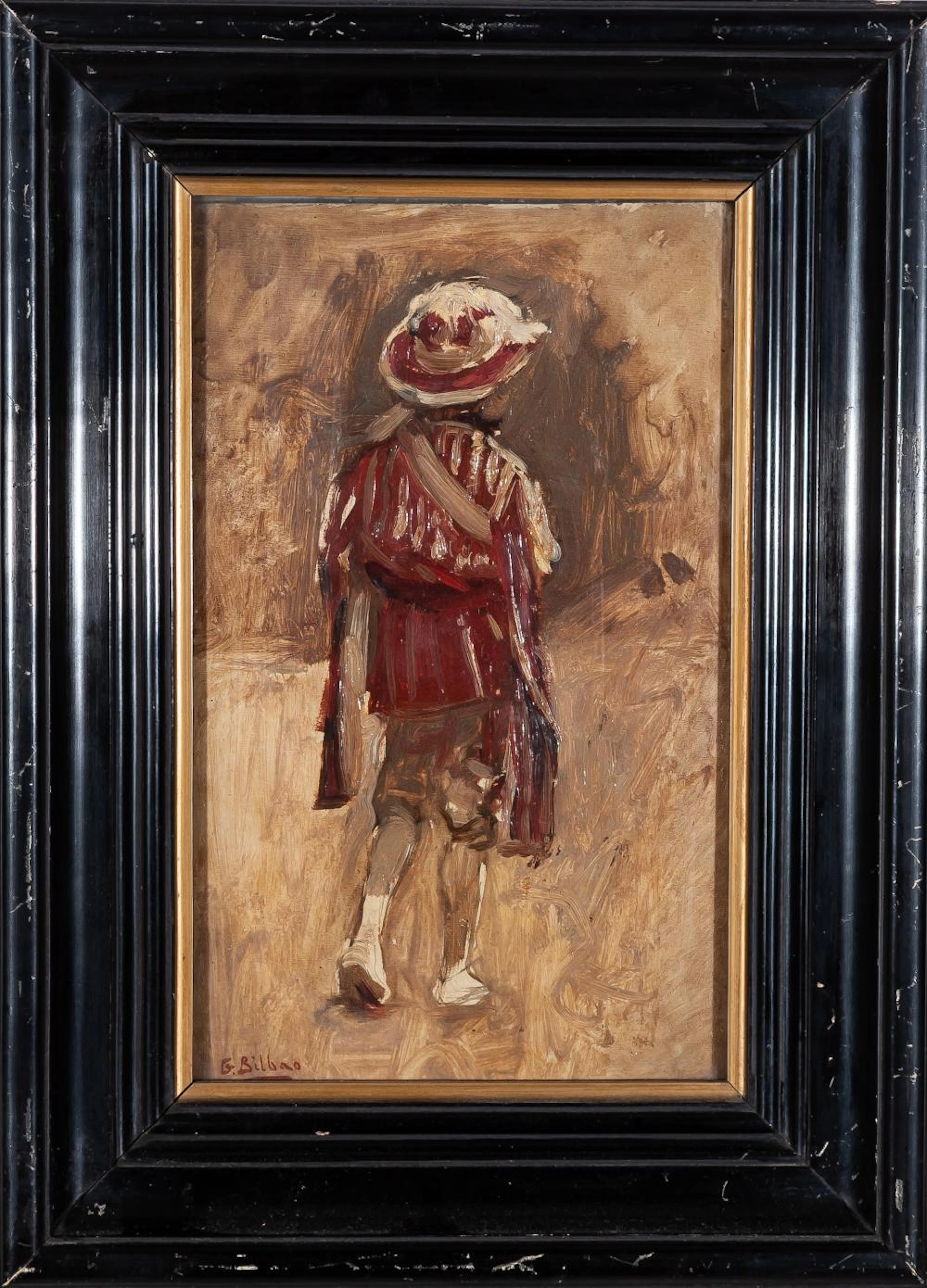 Gonzalo Bilbao Martínez (Sevilla, 1860 - Madrid, 1938) "A Walking Page"