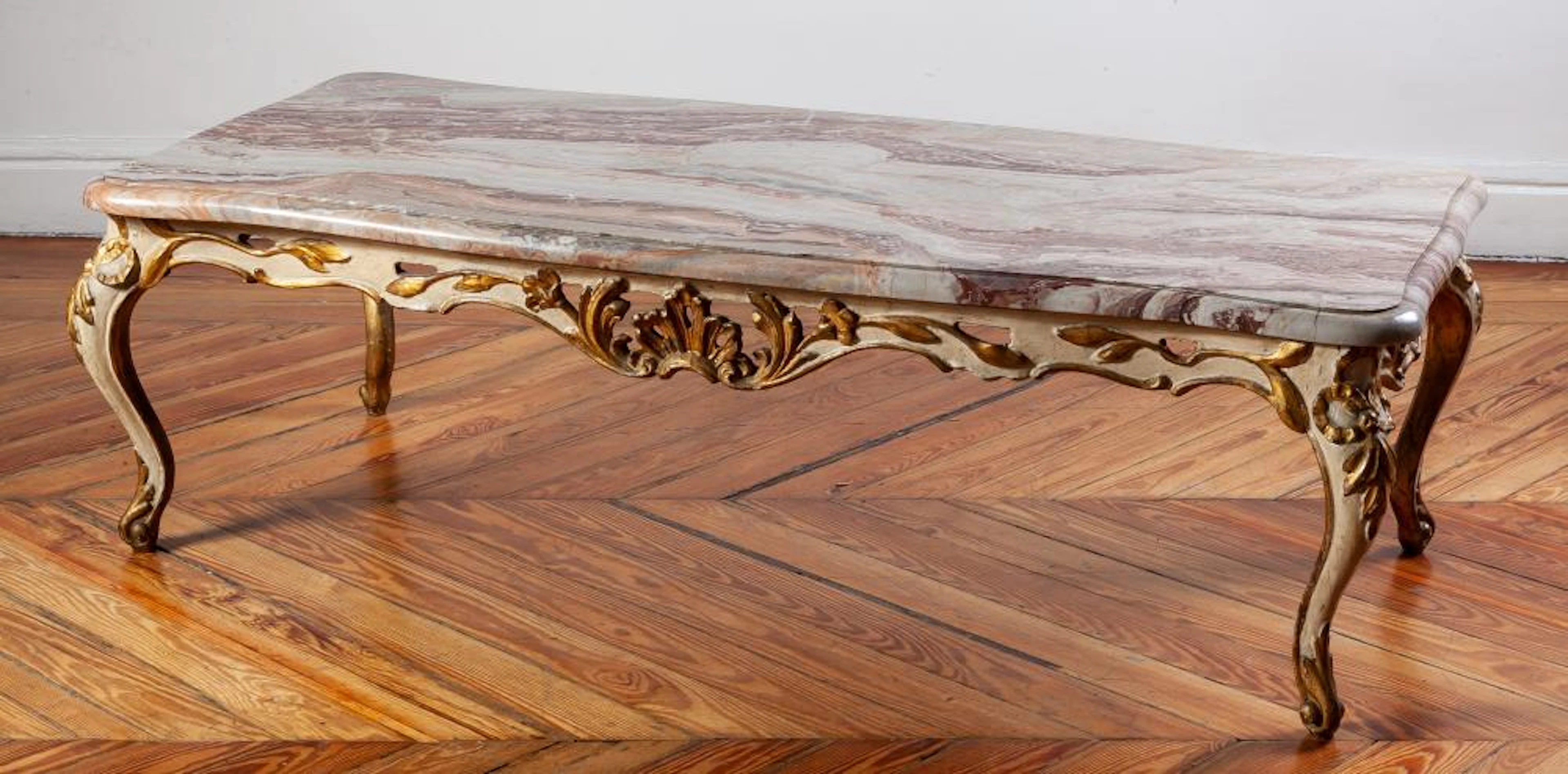 A Louis XV style coffee table