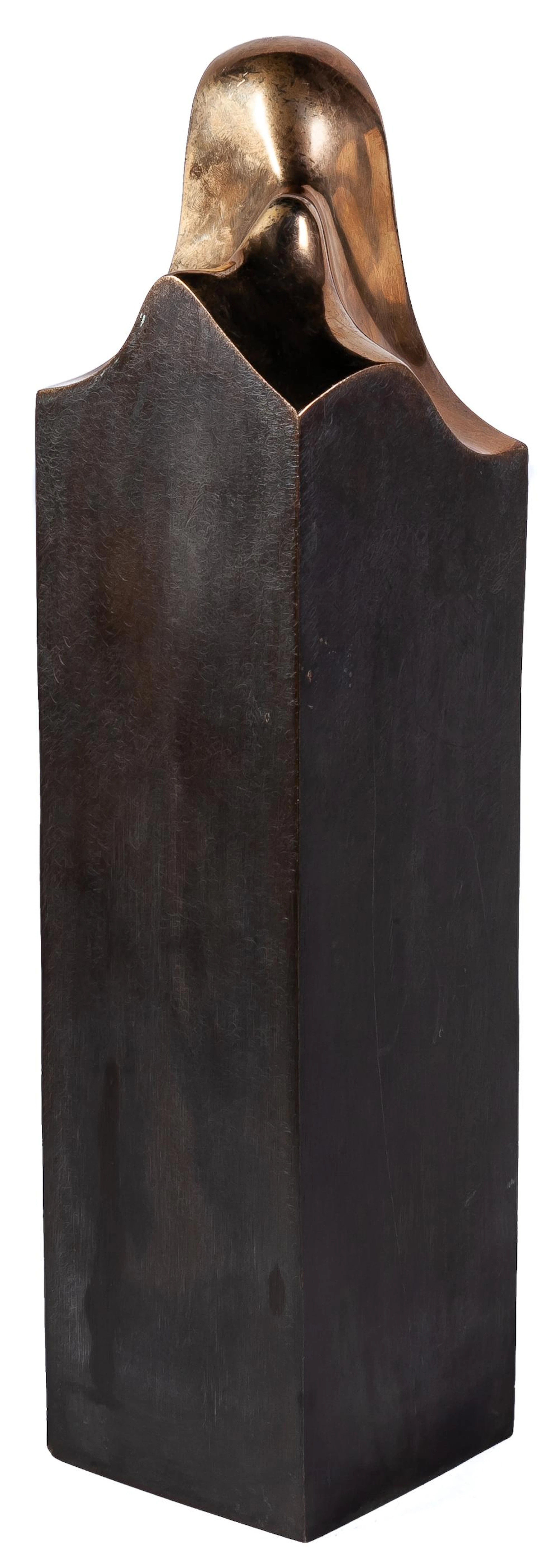 Lorenzo Flechilla (1927 - 1990), a gilt and patinated bronze figure