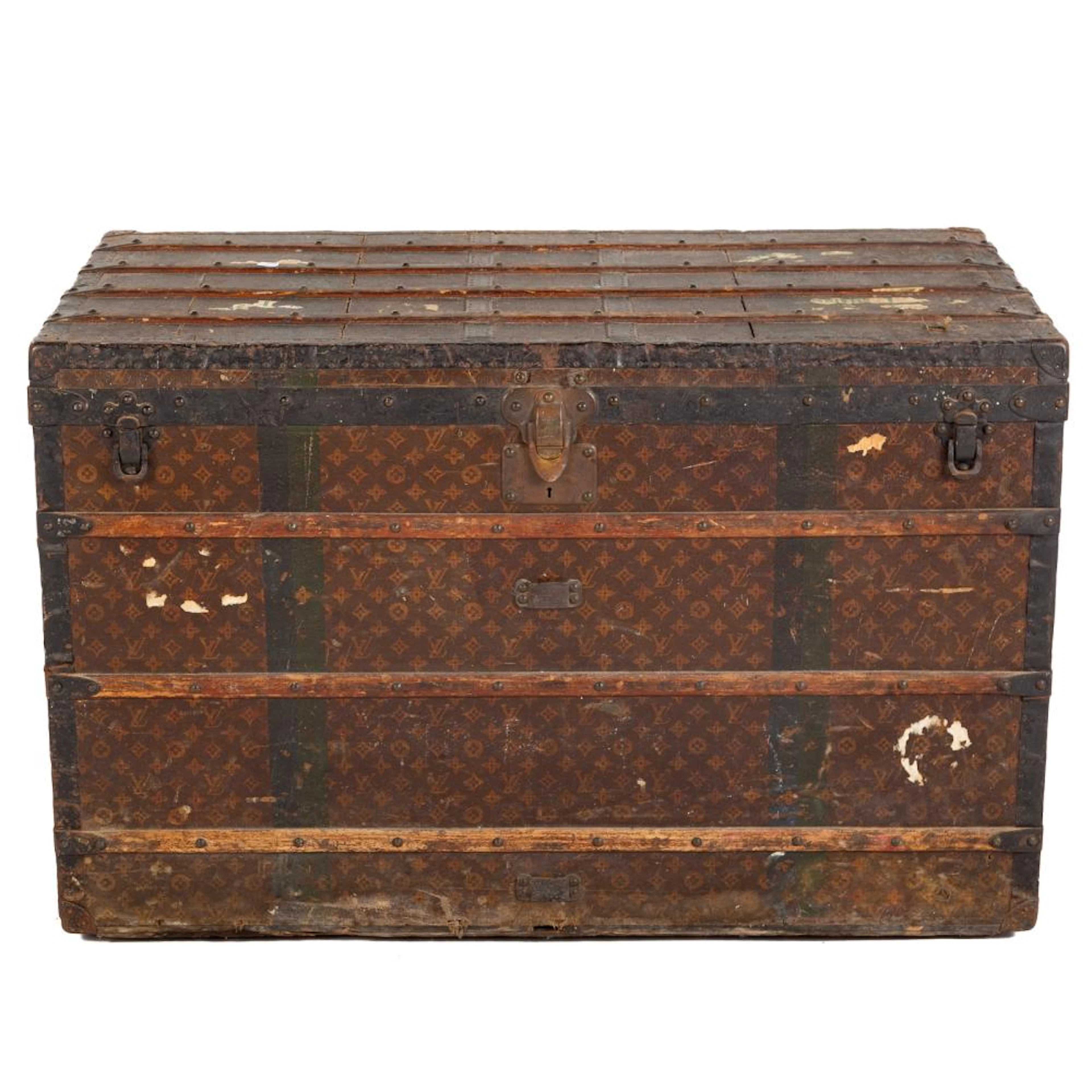 An Early 20th Century Louis Vuitton Steamer Trunk