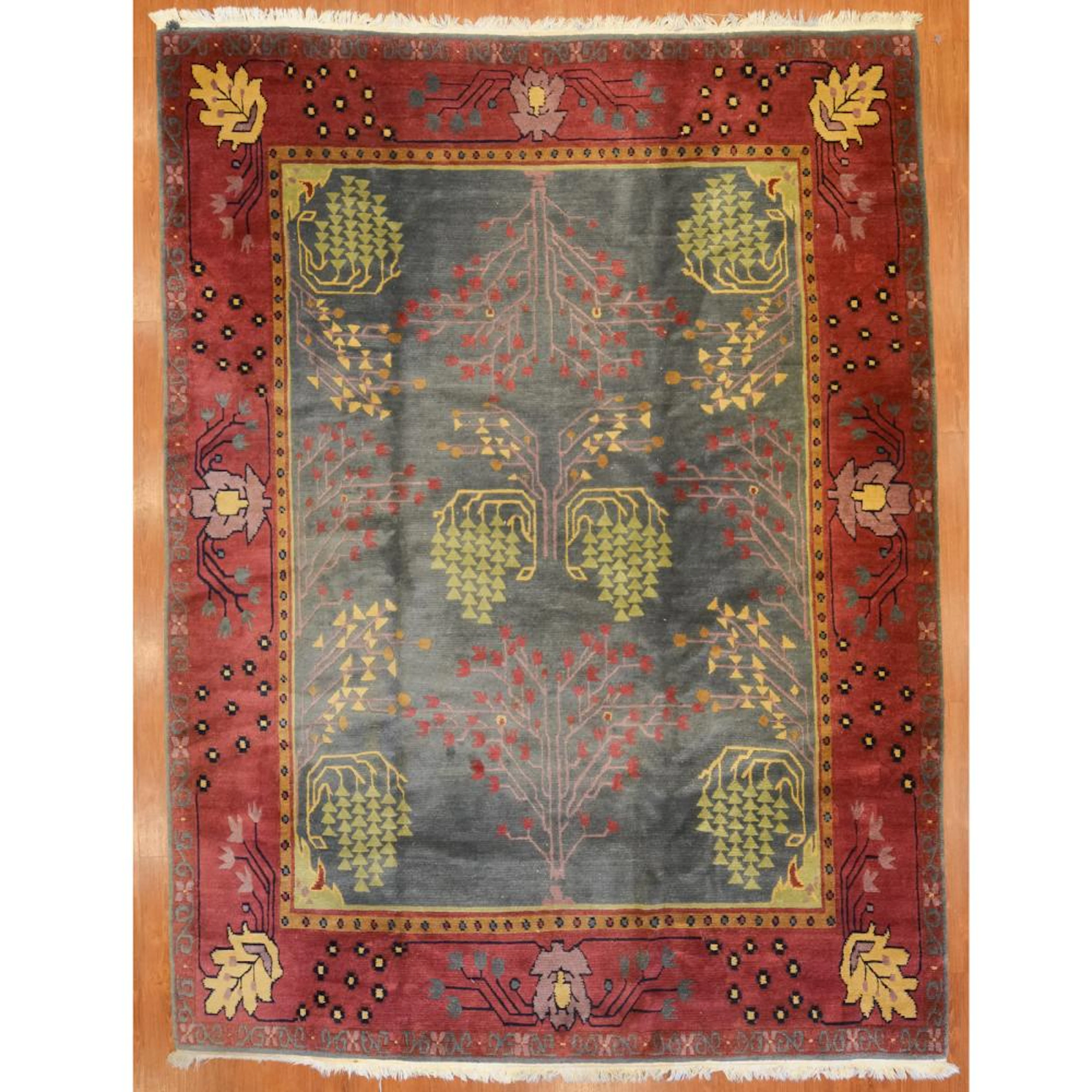Tibetan Rug, Nepal, 8.7 x 11.6