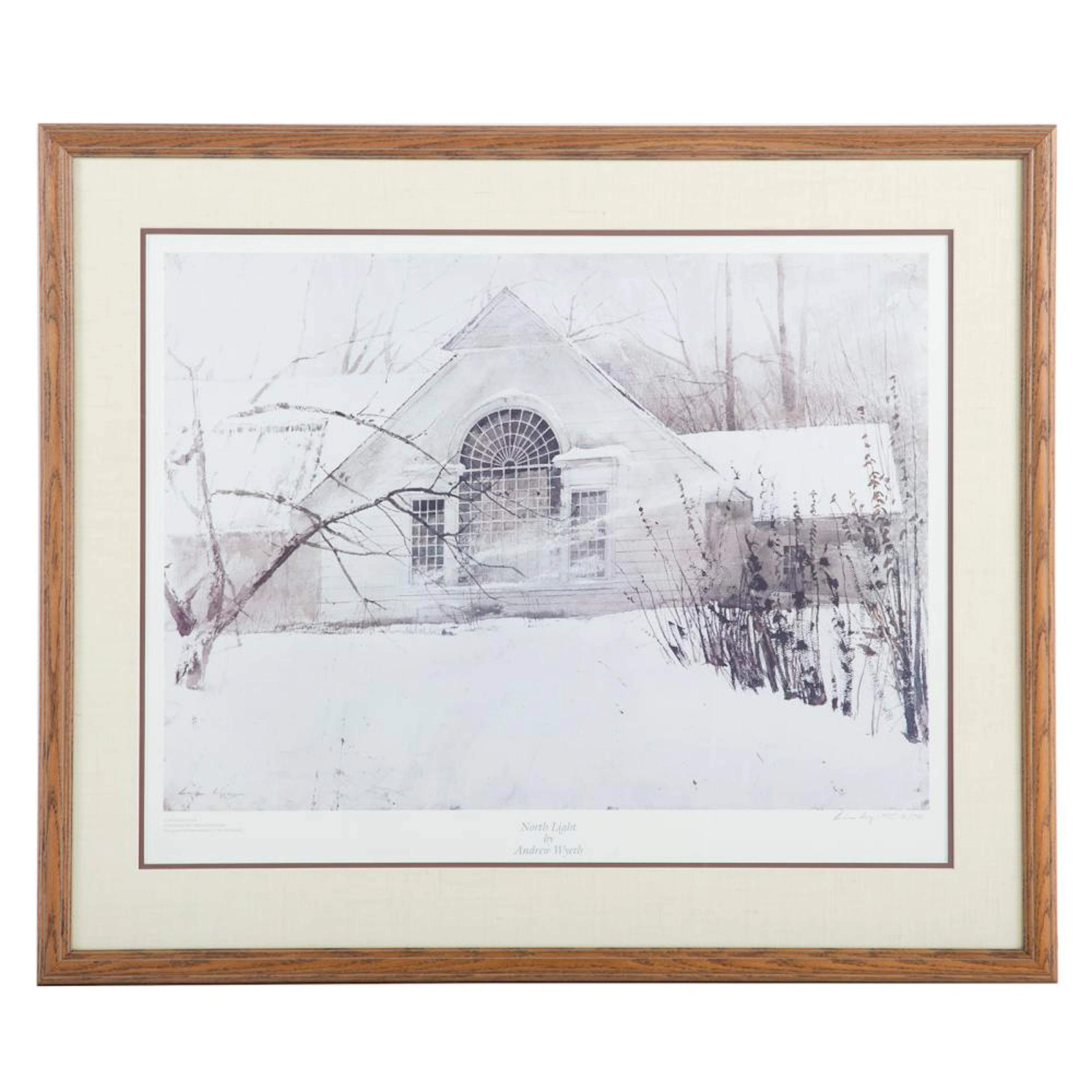 Andrew Wyeth. "North Light," offset lithograph