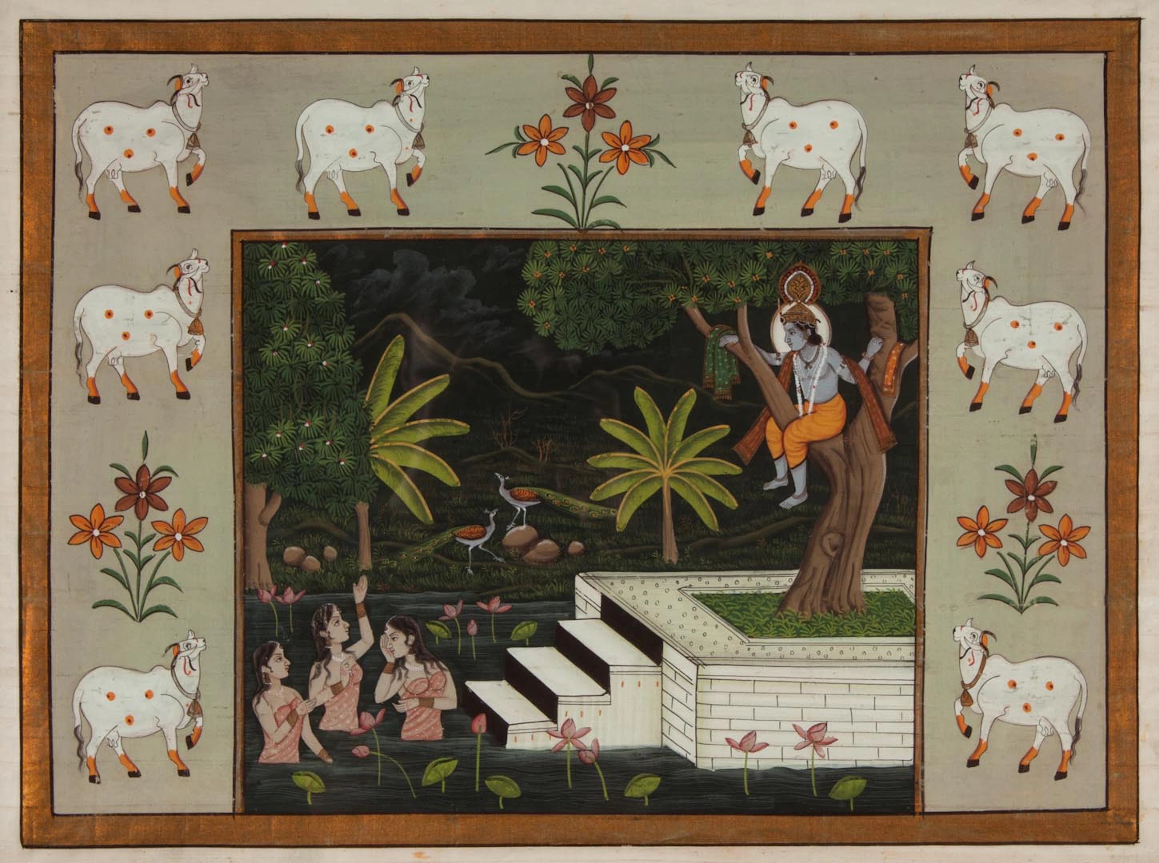 Indian School 19th c. painting