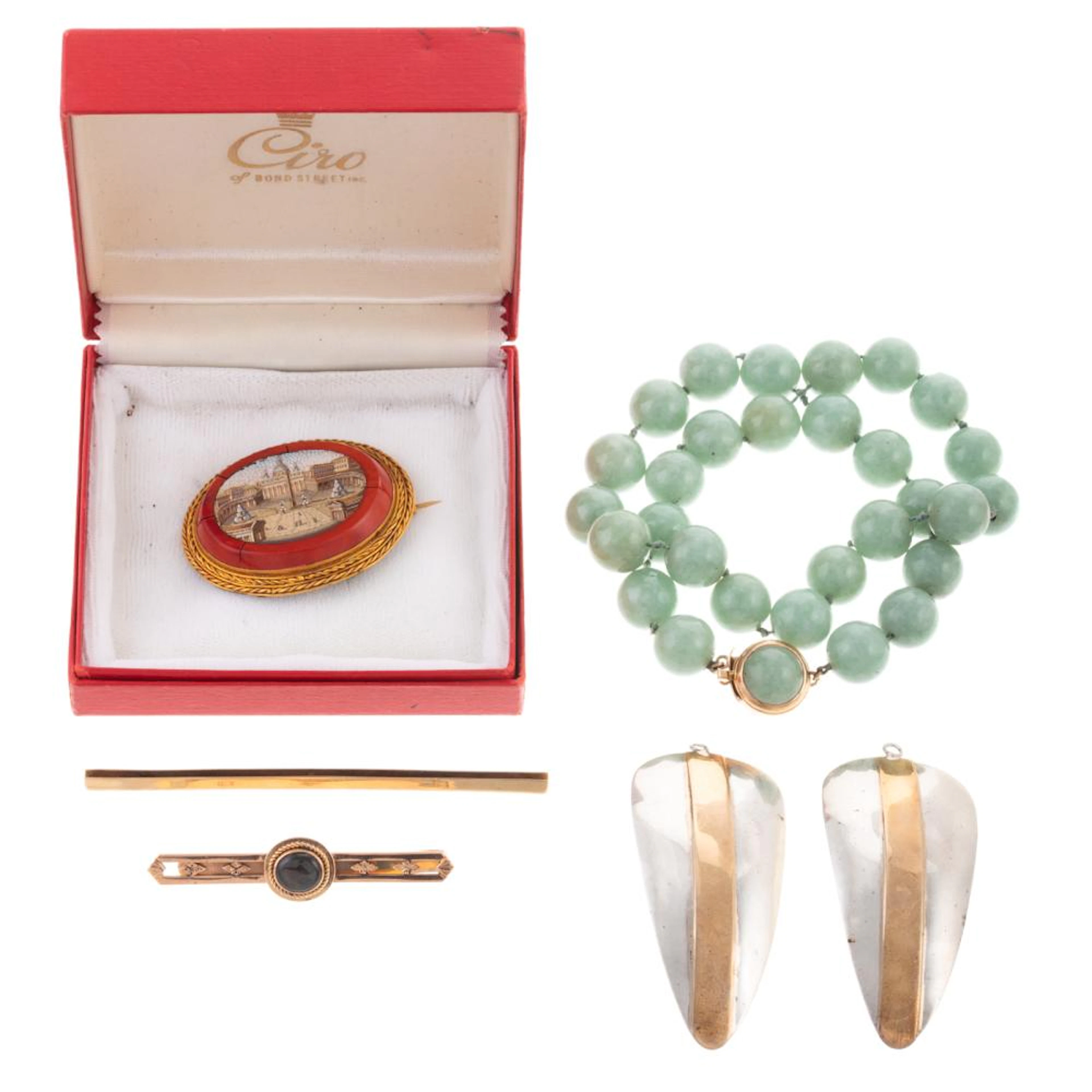 A Collection of Antique & Vintage Jewelry in 14K