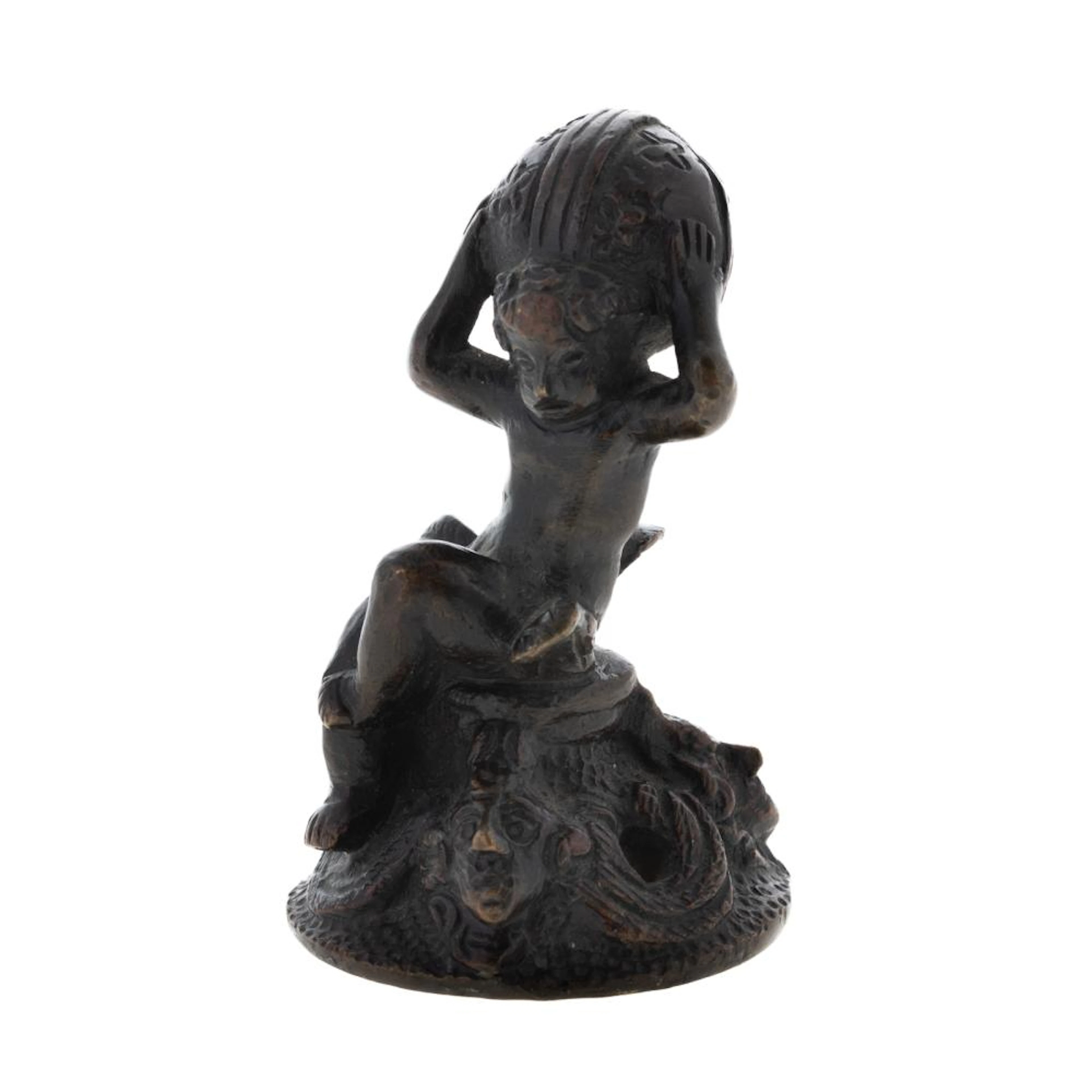 Late Renaissance Miniature Atlas Bronze