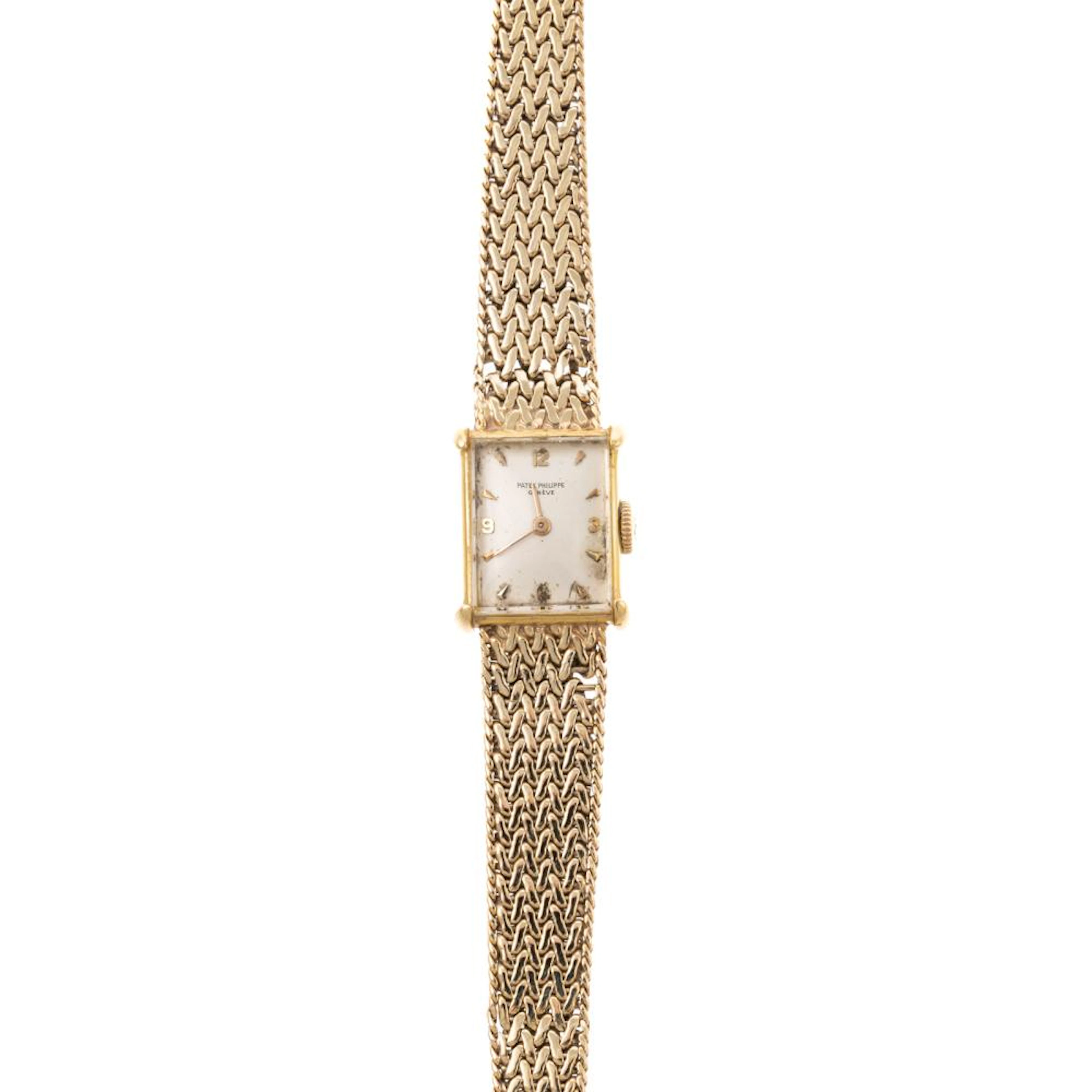 A Patek Phillipe 18K Yellow Gold Wrist Watch