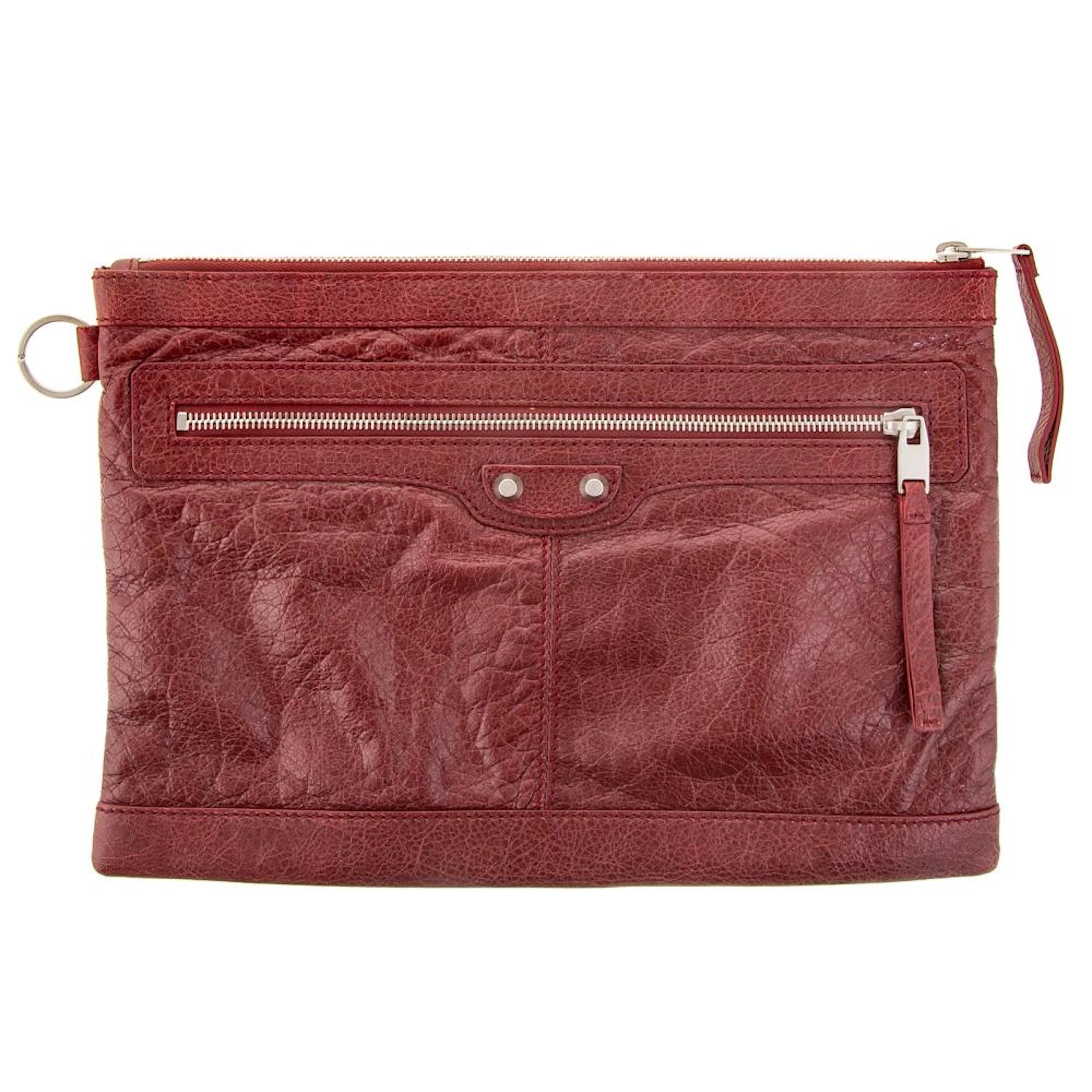 A Balenciaga Motocross Classic Clip M Pouch