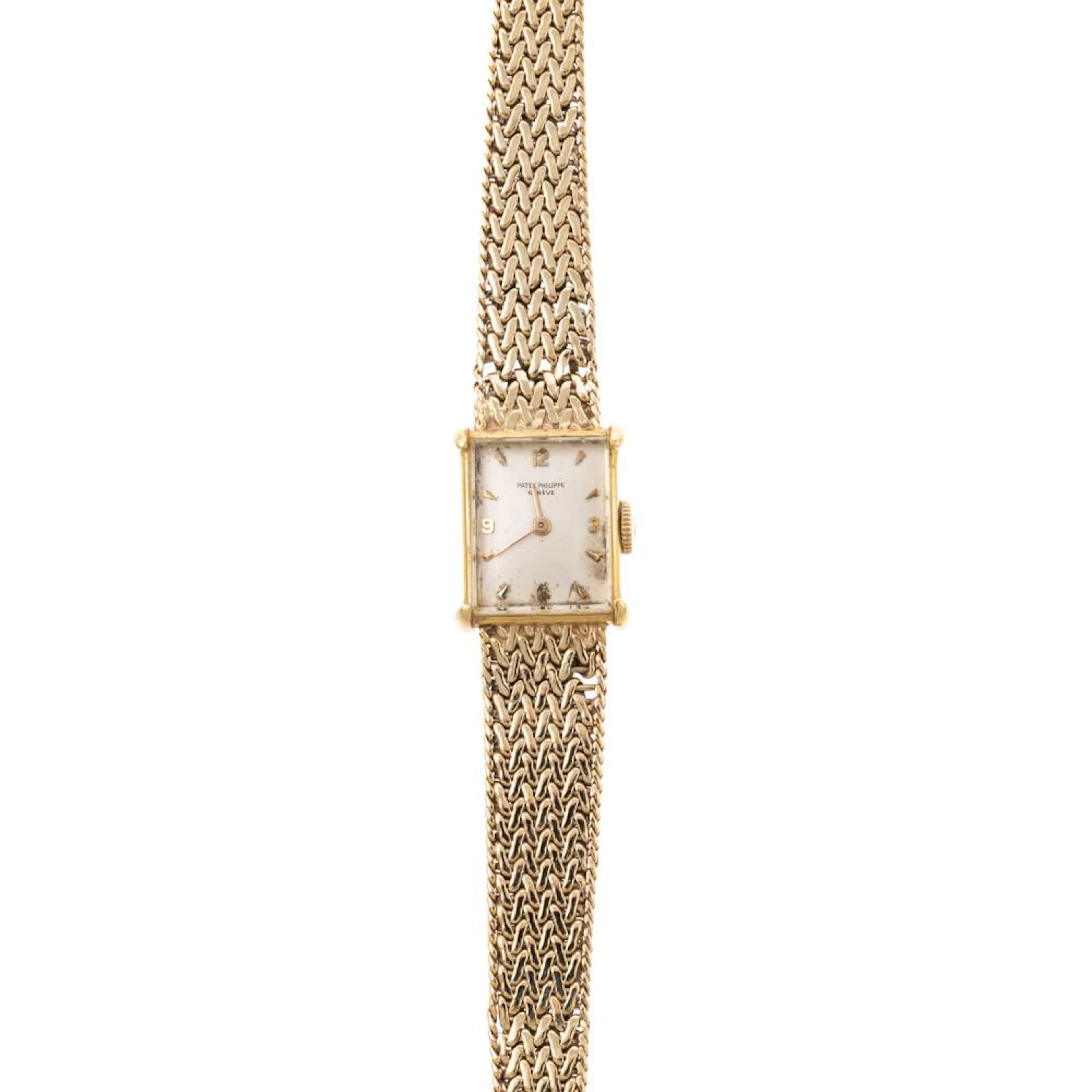 A Patek Phillipe 18K Yellow Gold Wrist Watch