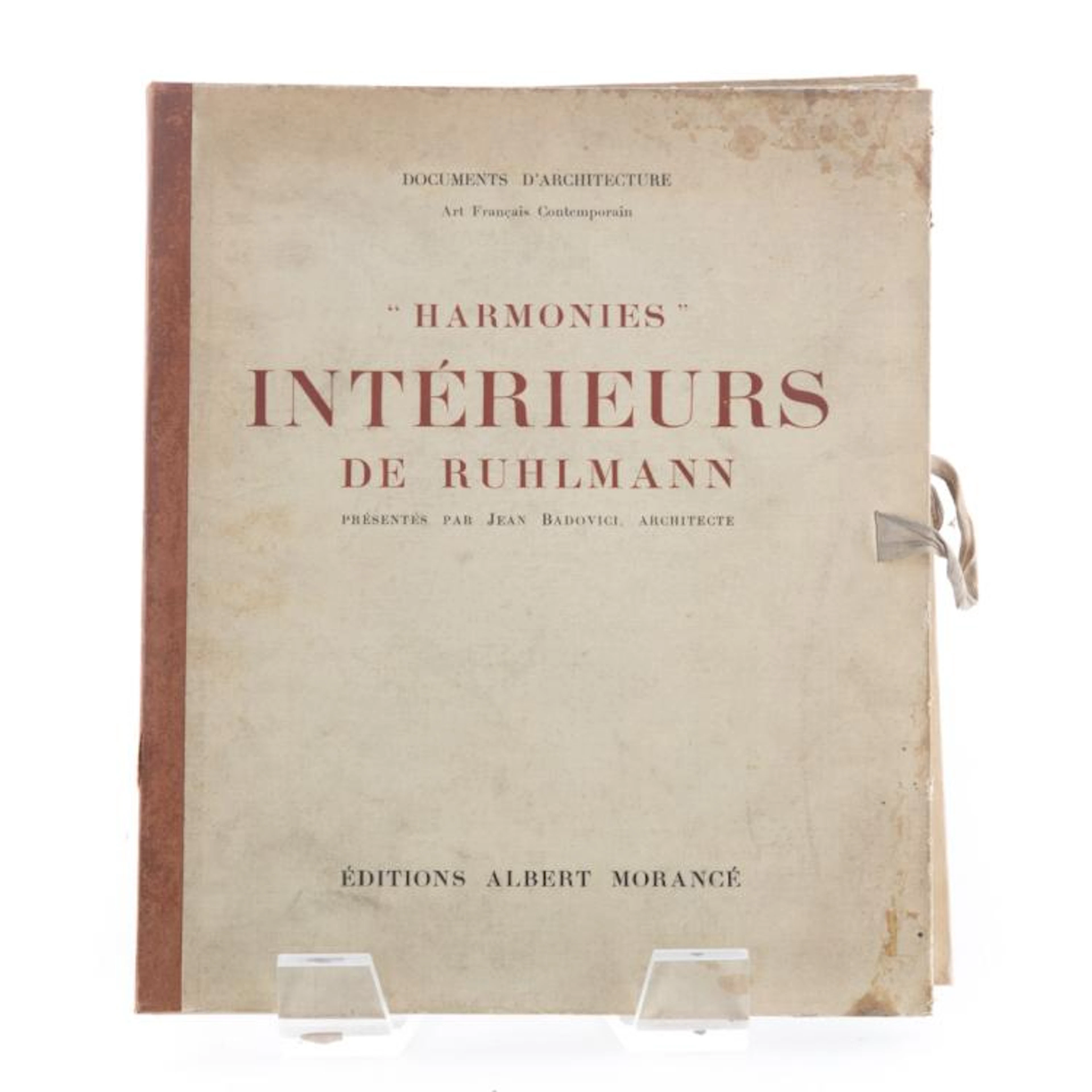 [French Architecture, Art Deco] One title