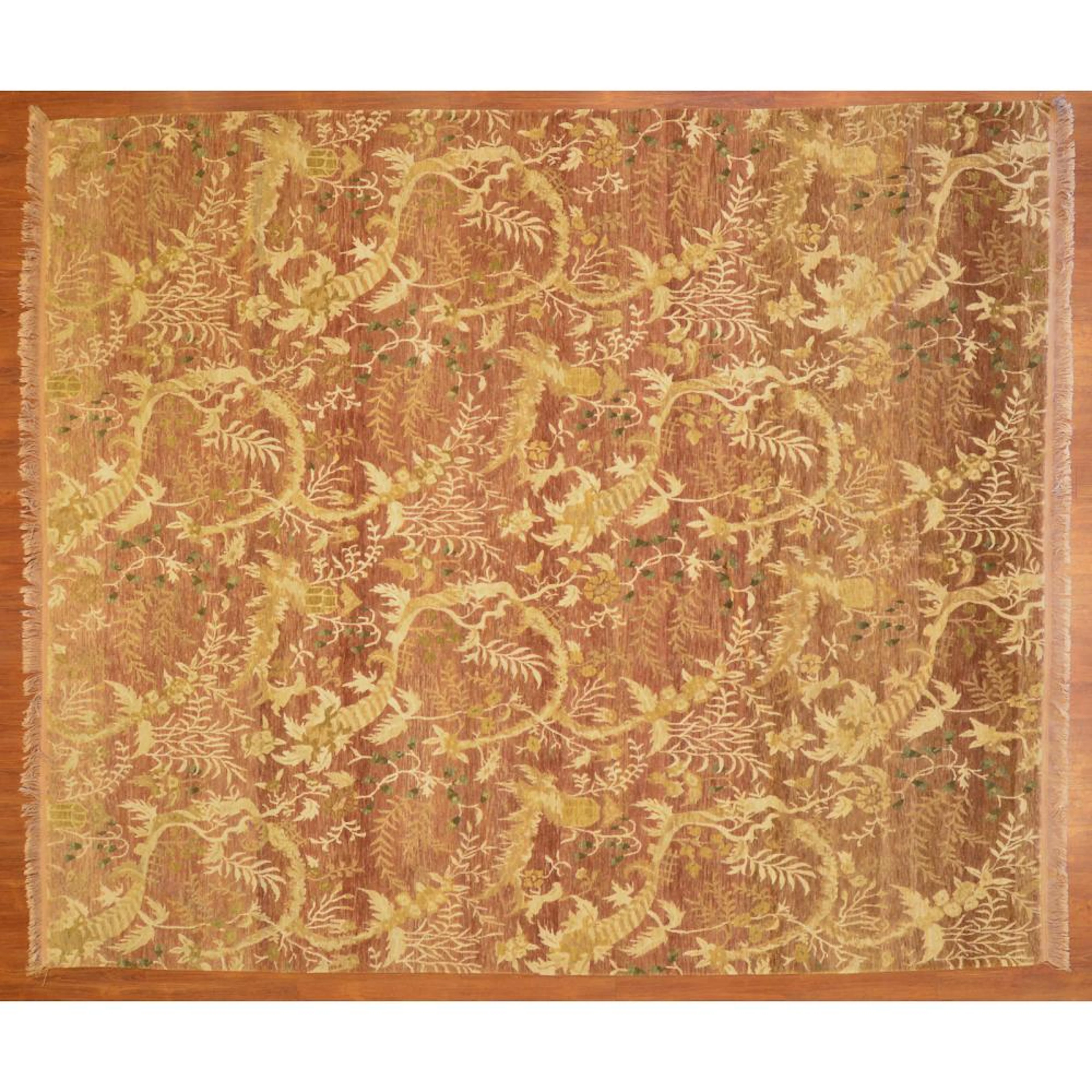 Contemporary Tibetan Rug, Nepal, 8 x 10