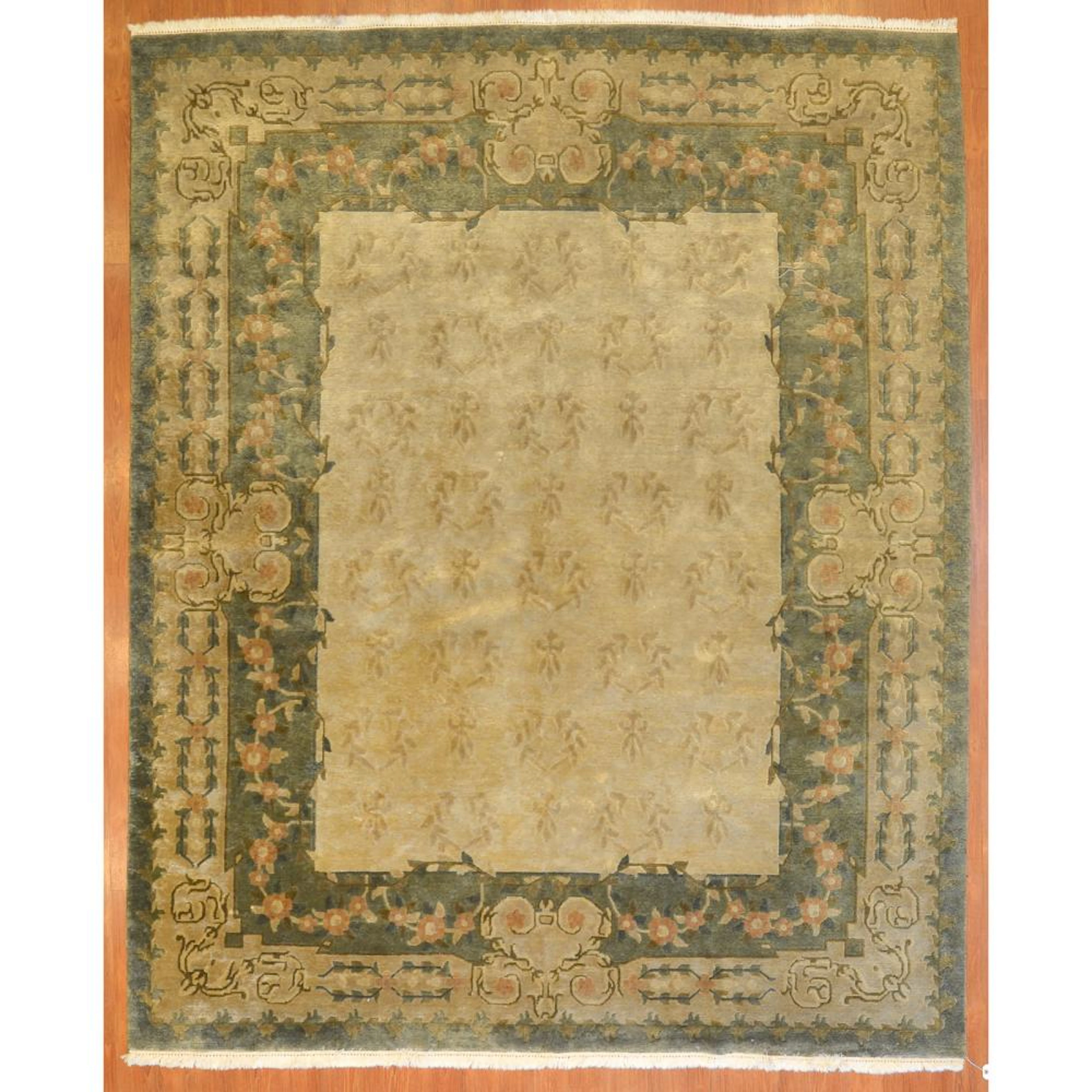 Tibetan Rug, Nepal, 8 x 9.9