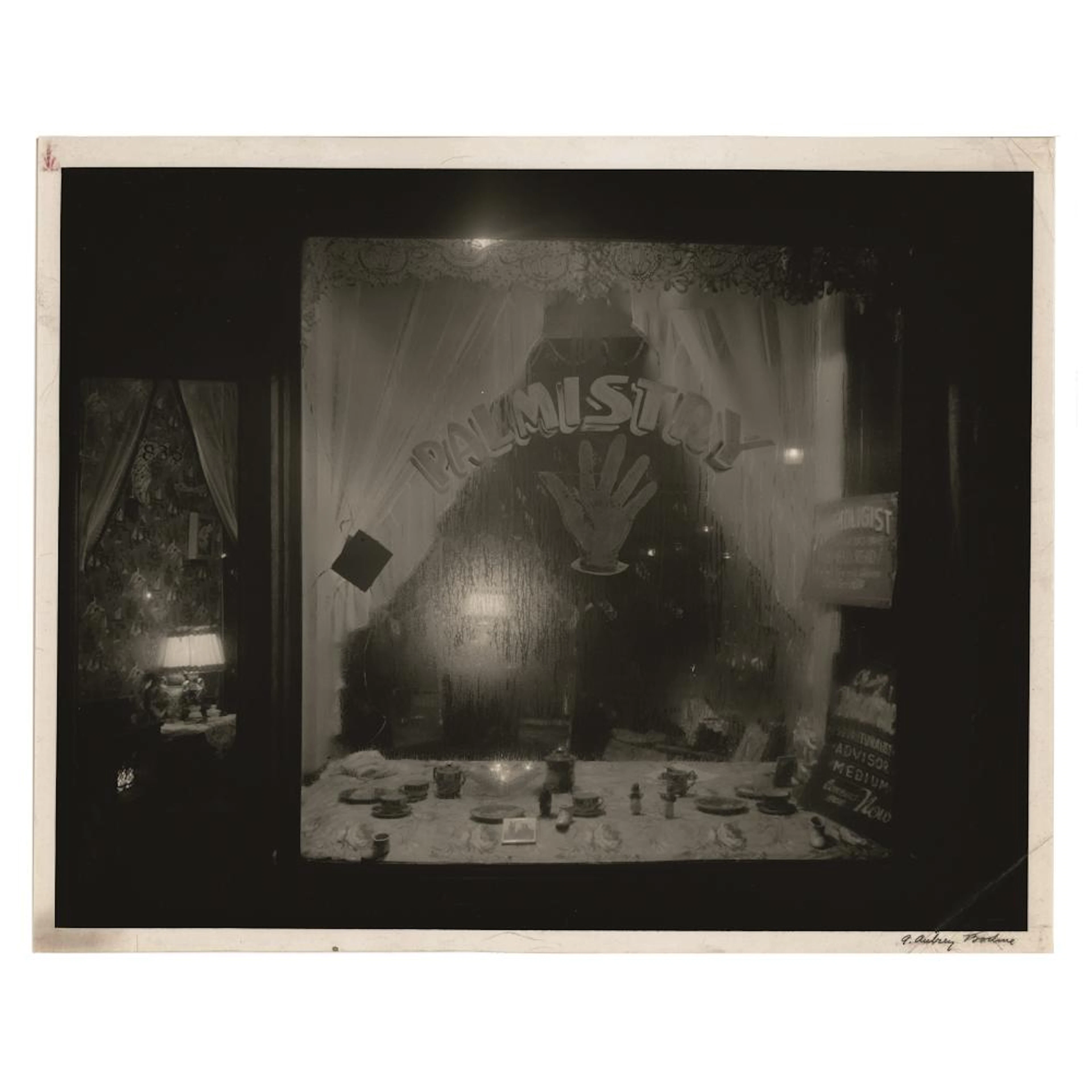 A. Aubrey Bodine. "Palmistry," photograph