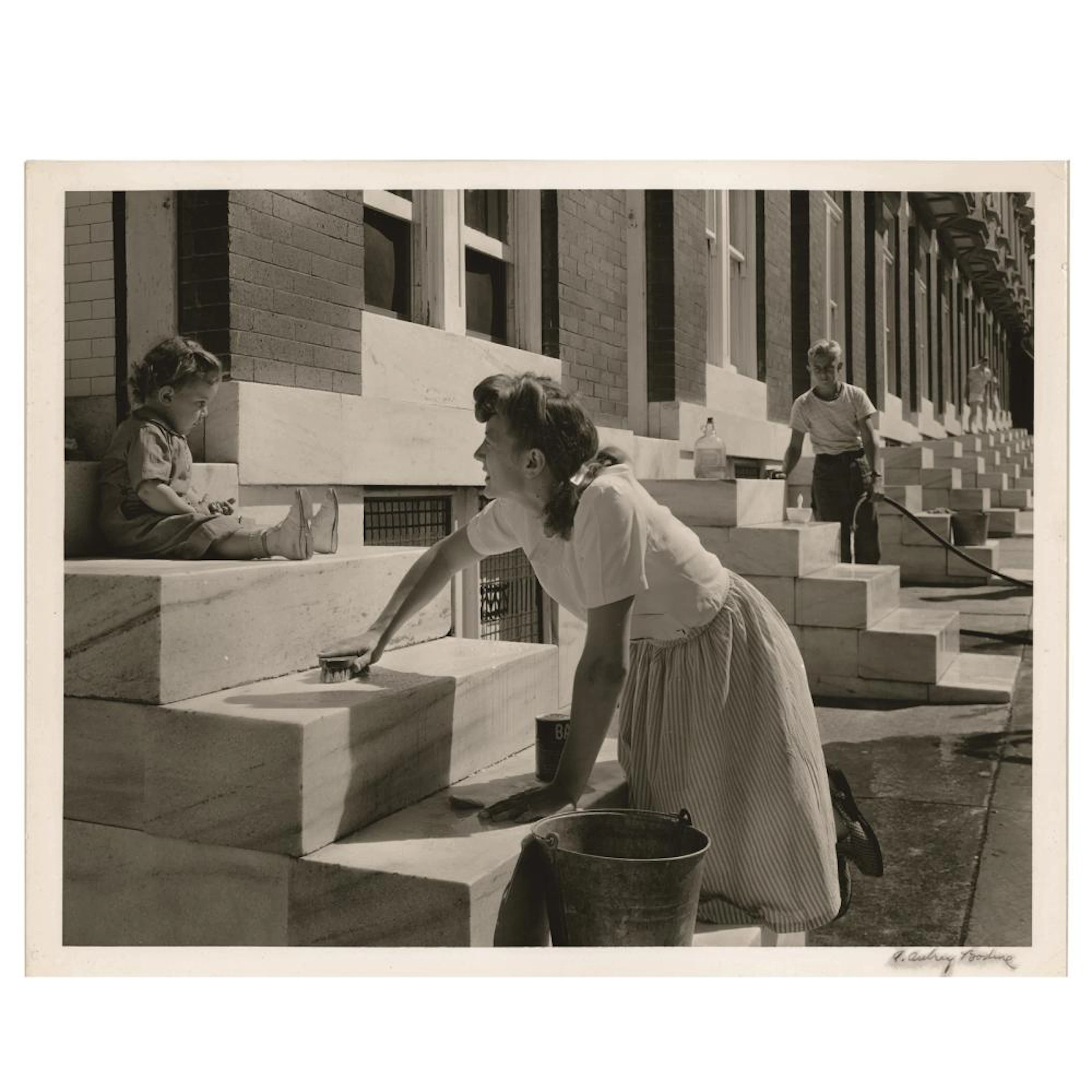 A. Aubrey Bodine. "Saturday Morning," photograph