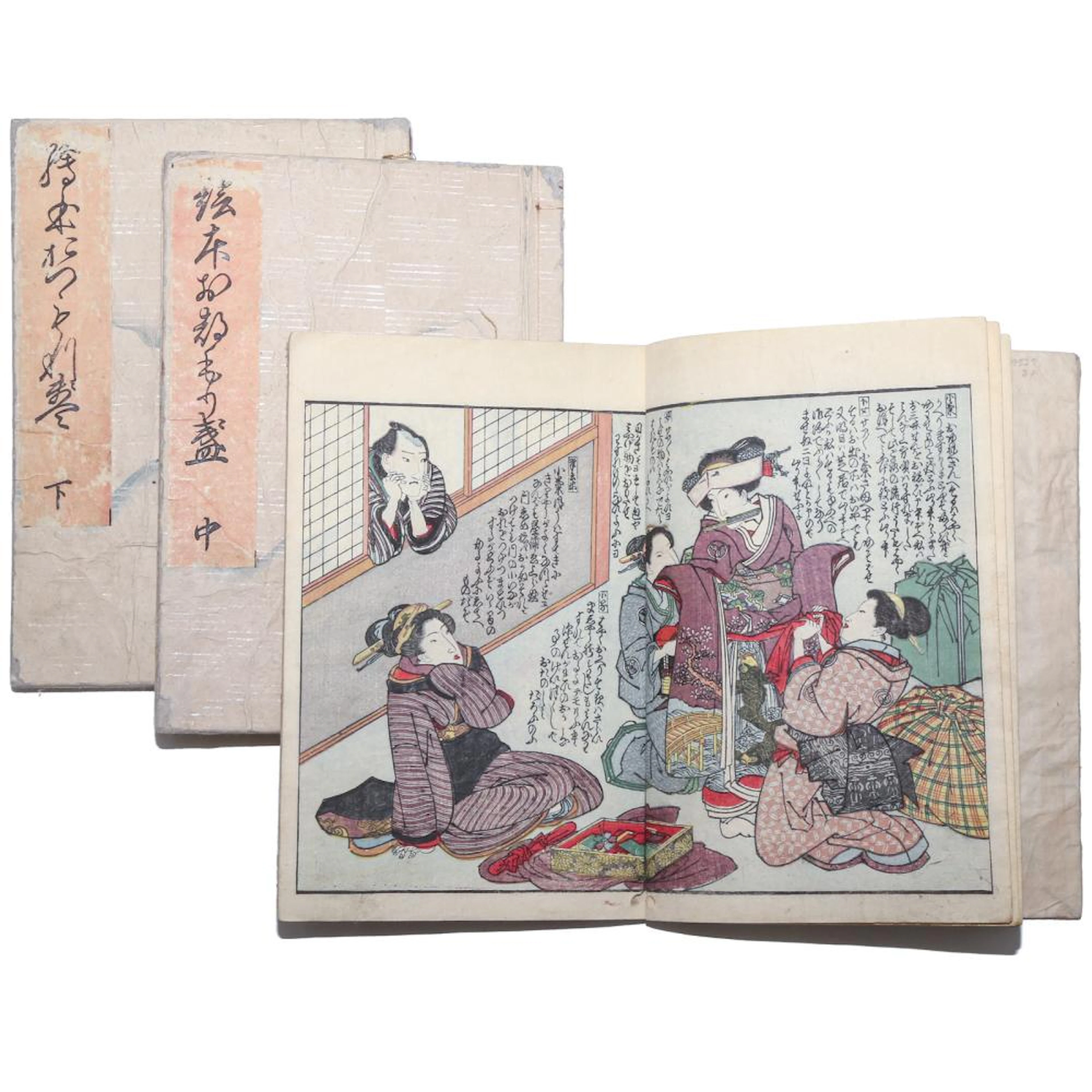 Ehon Otsumari Sakazuki, Japanese Erotic Novel