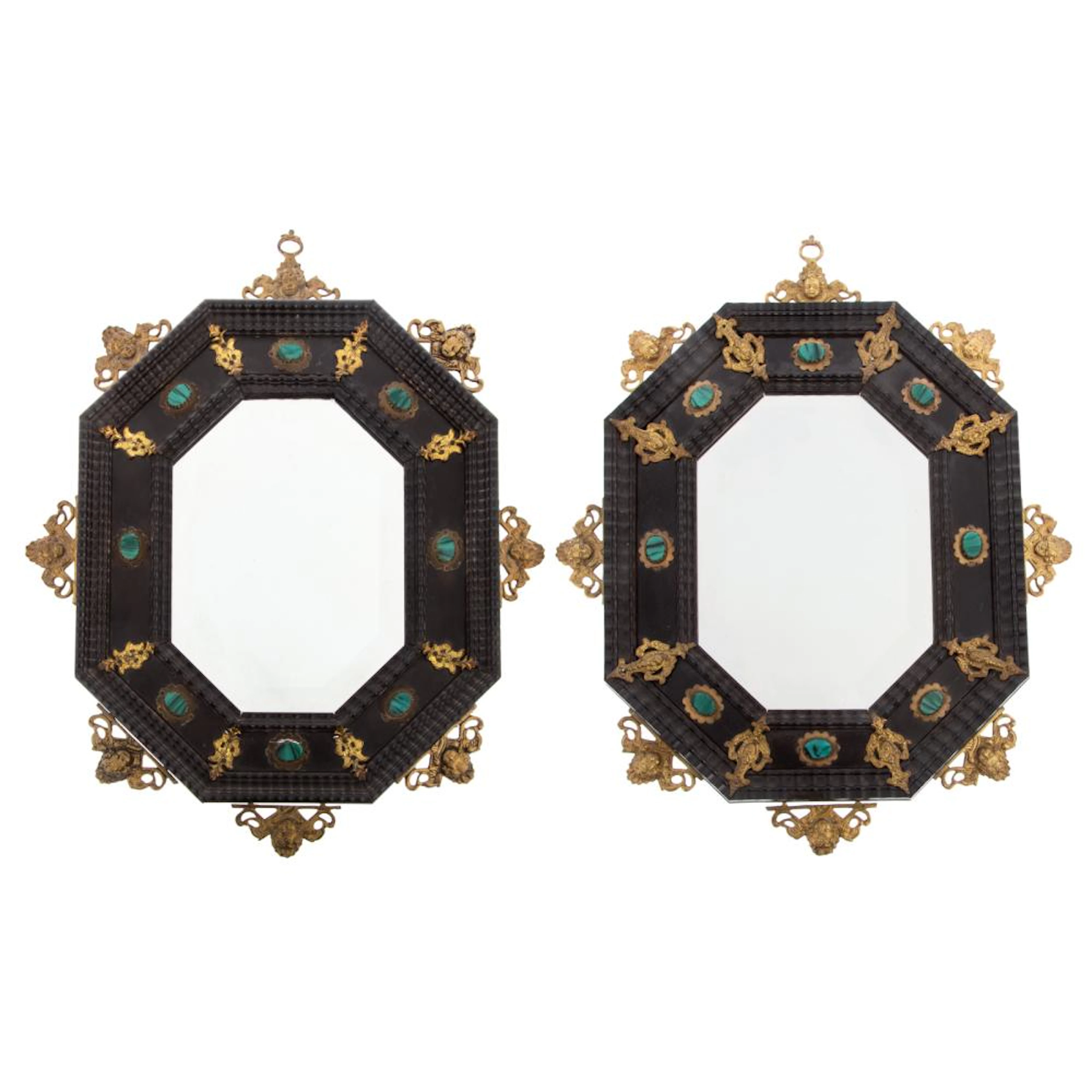A Pair of Renaissance Revival Mirrors