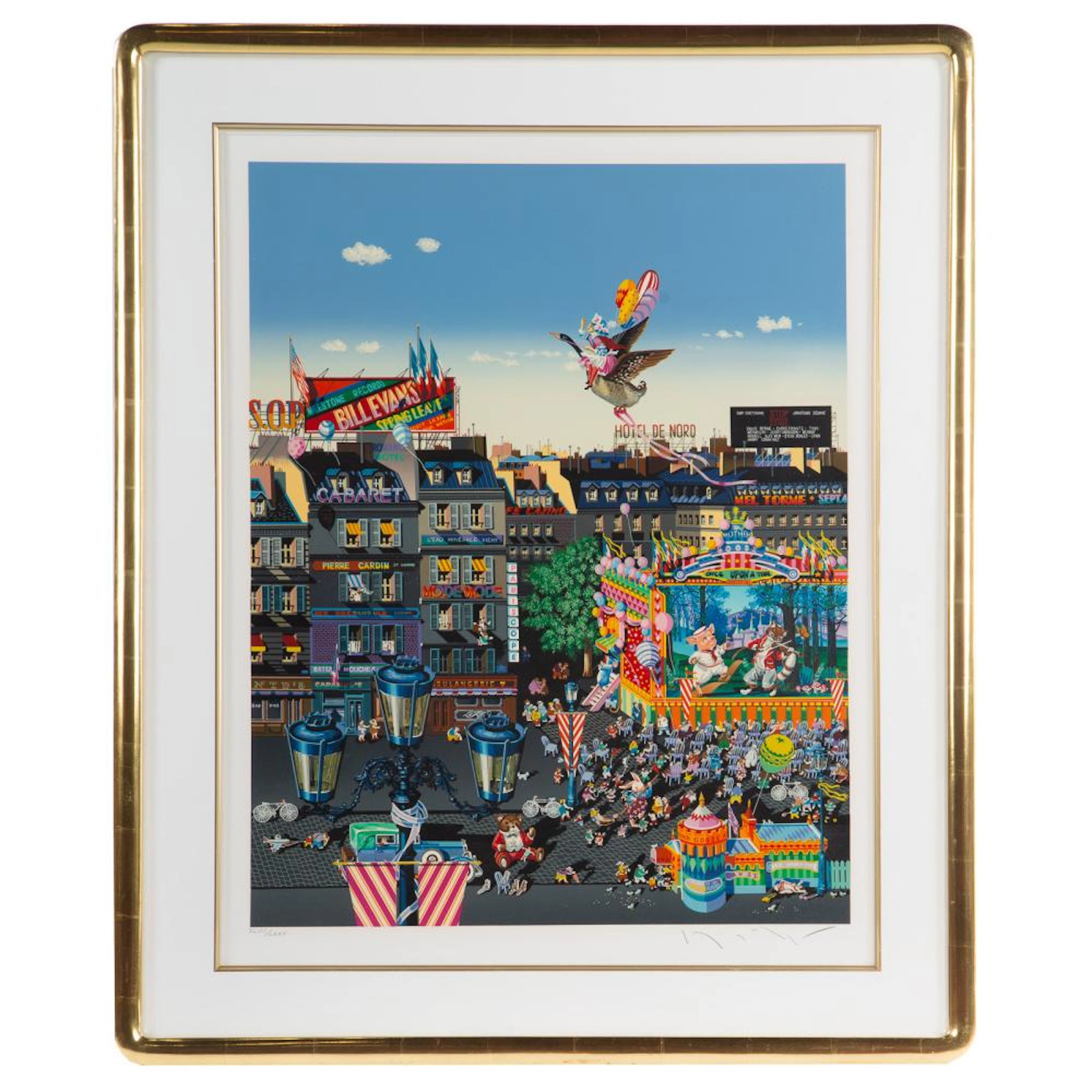 Hiro Yamagata. "Once Upon a Time," serigraph