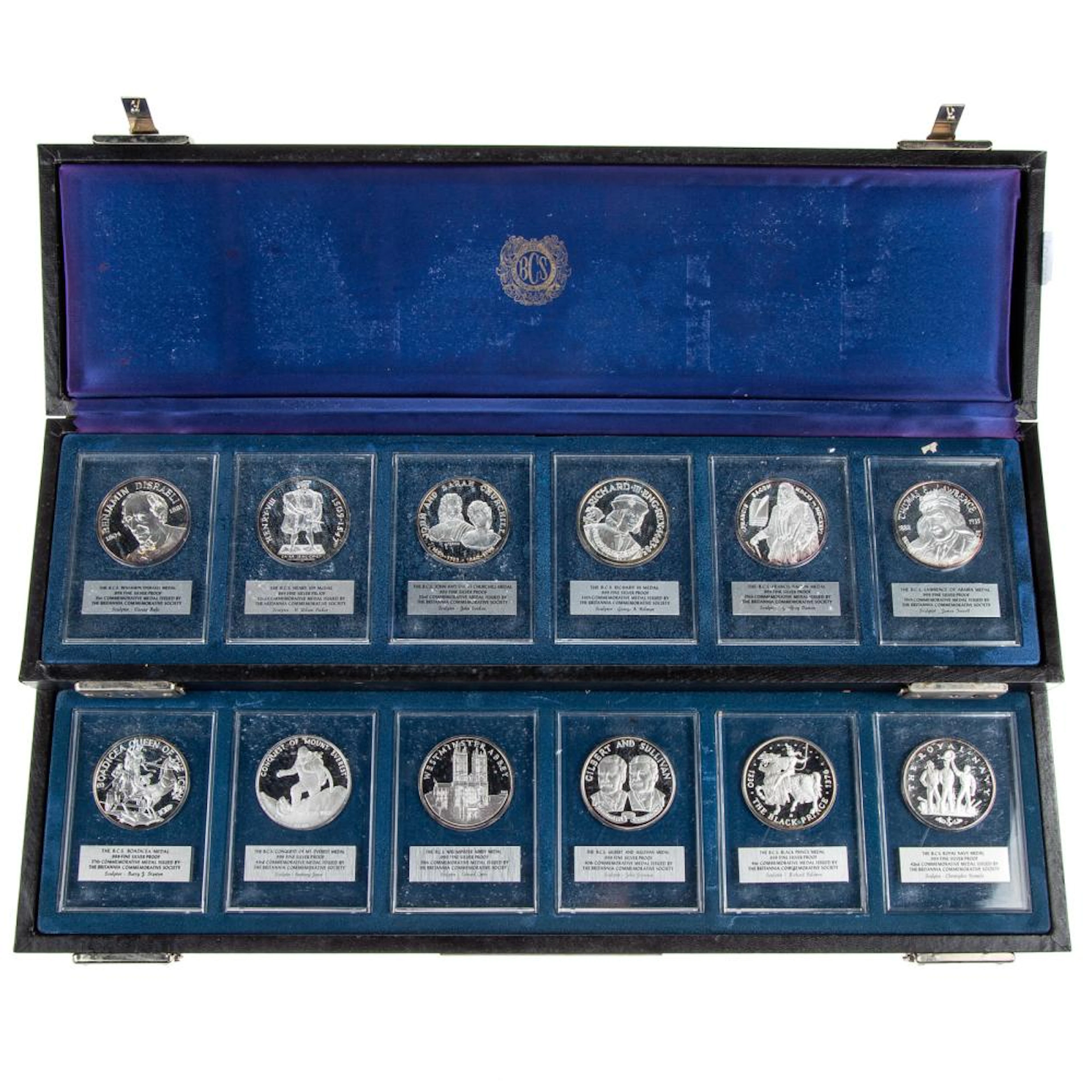 Britannia Commemorative Society - 15 Silver Proofs