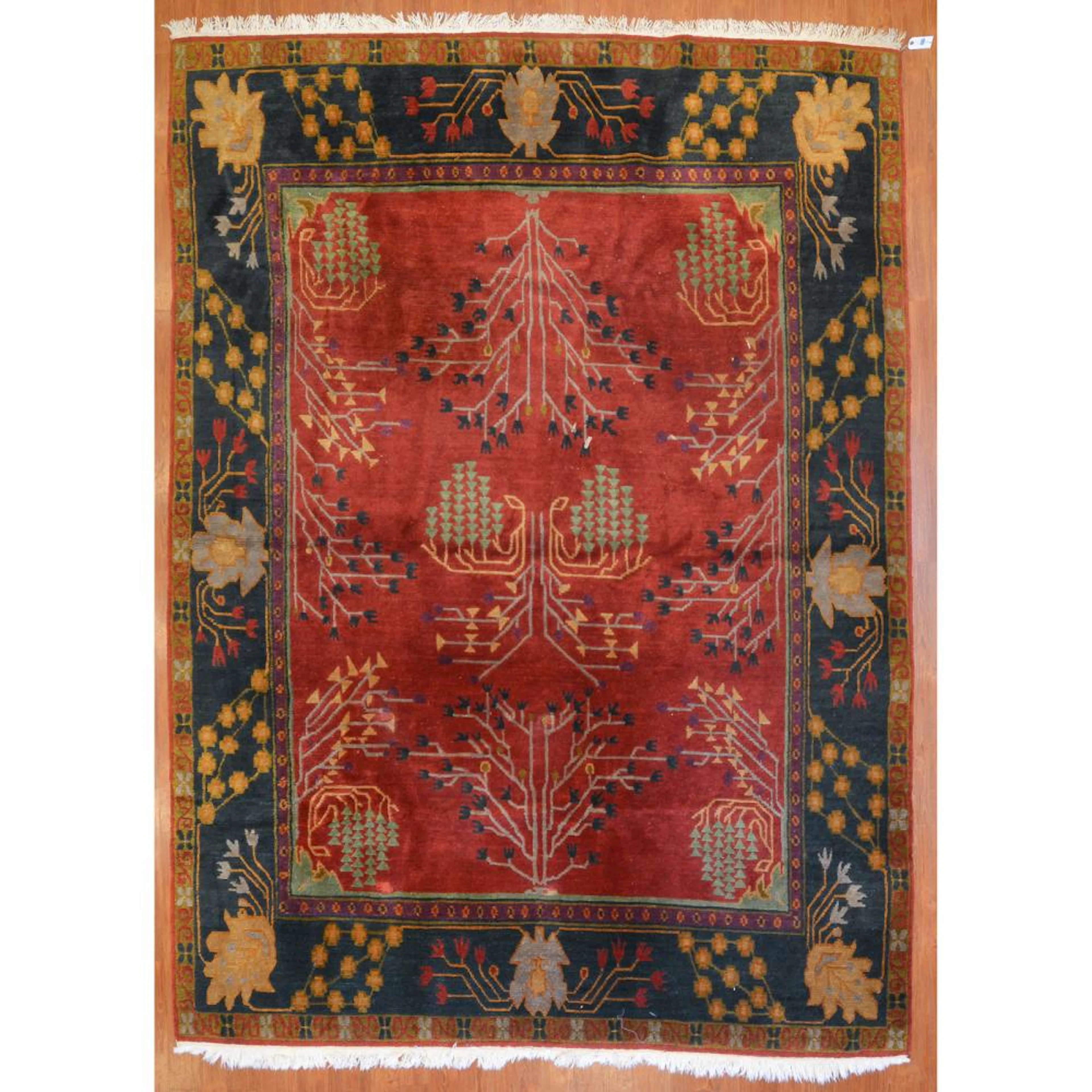 Tibetan Rug, Nepal, 8.6 x 11.8