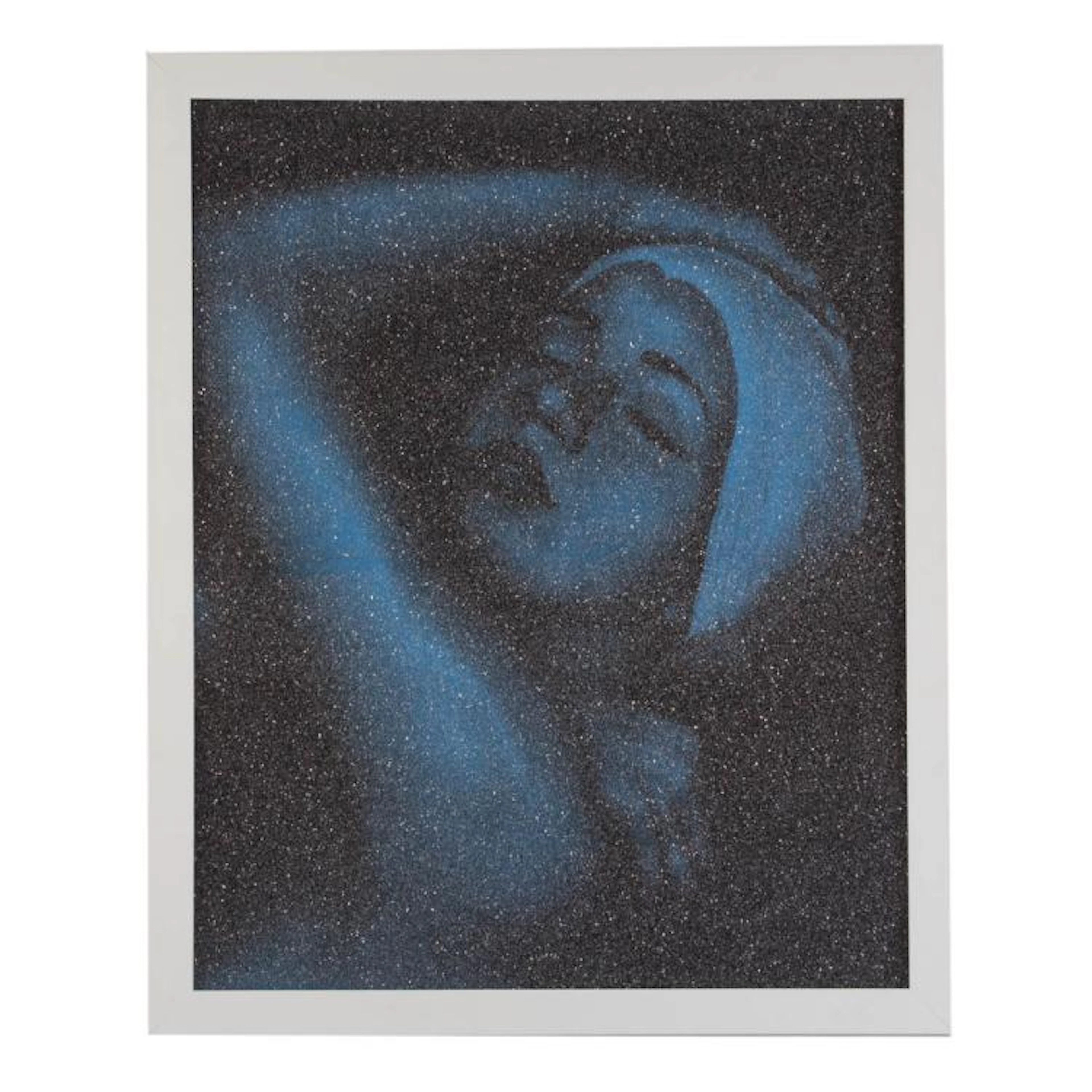 Carole Feuerman. "Monumental Shower (Blue)"