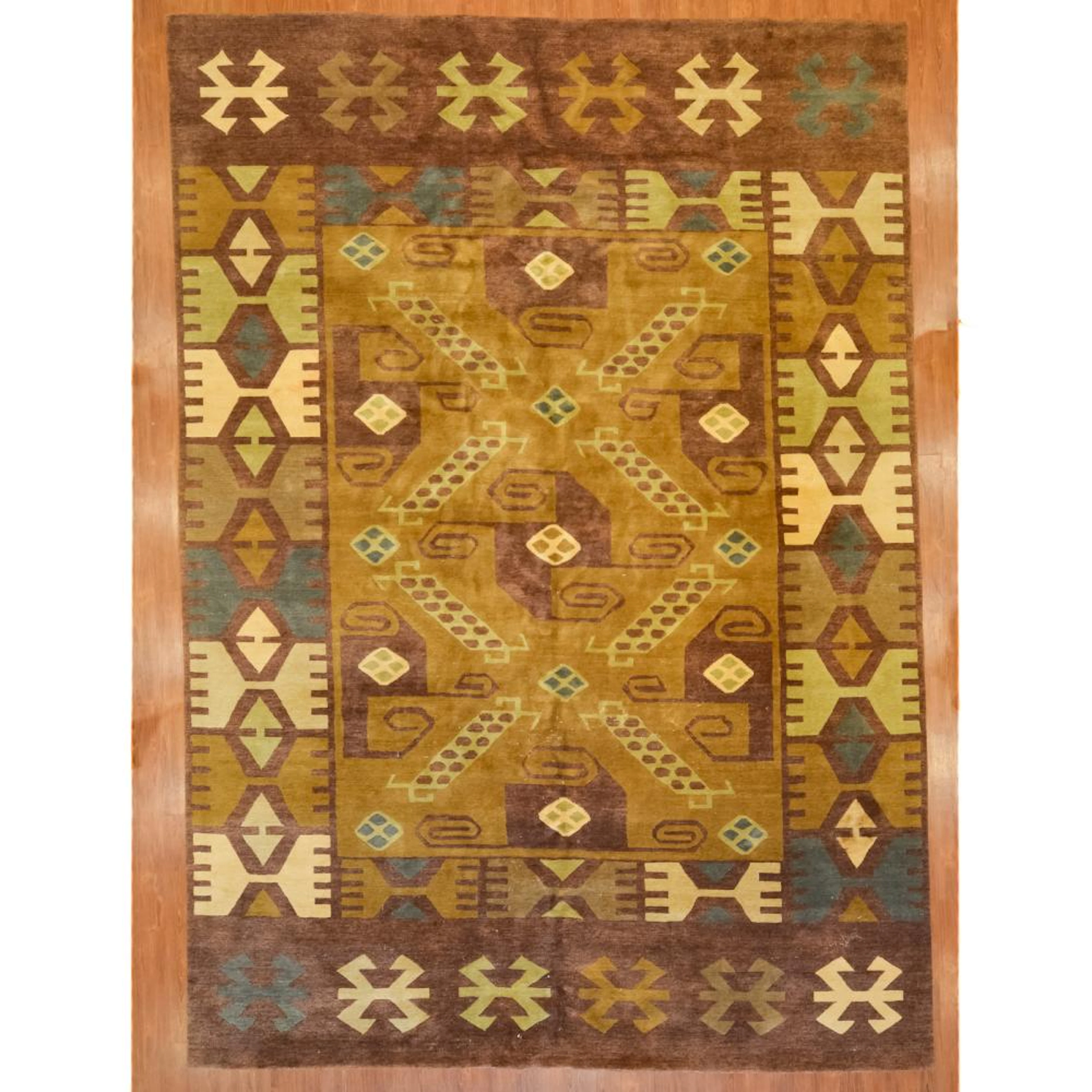 Tibetan Rug, Nepal, 10 x 14.1